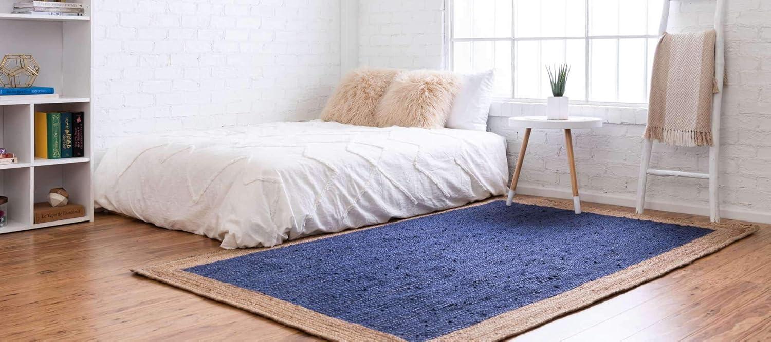 Unique Loom 6' 1 x 9' 0 Goa Braided Jute Rectangle Area Rug