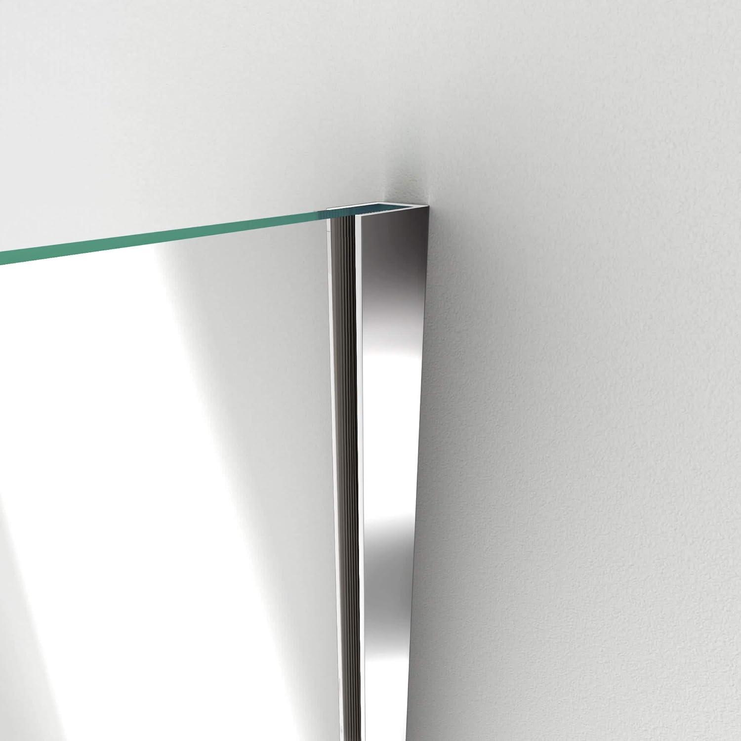 Unidoor Plus 46" W x 72" H Pivot Frameless Shower Door with ClearMax™ Technology