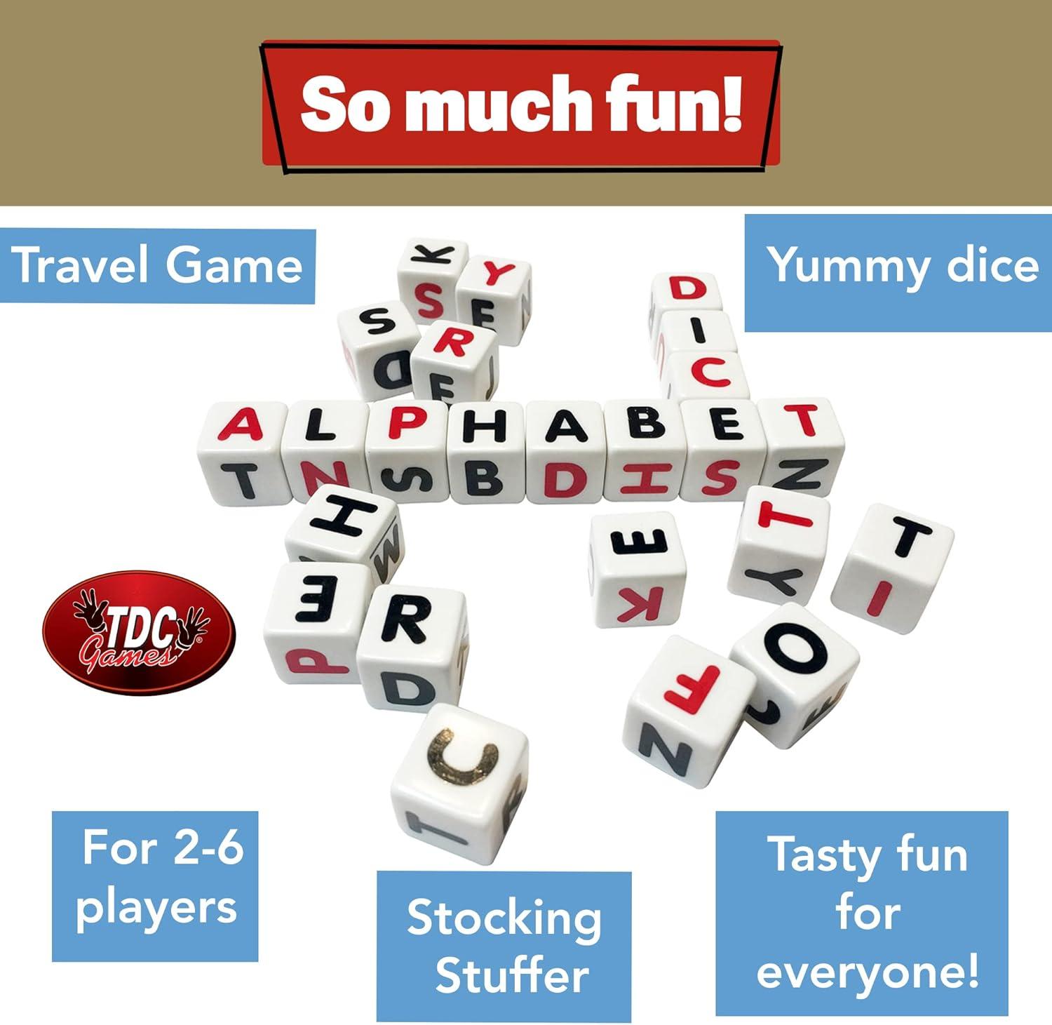TDC Games Campbell's Alphabet Dice Word Game