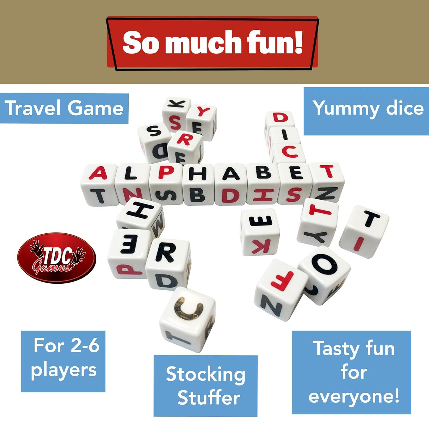 TDC Games Campbell's Alphabet Dice Word Game