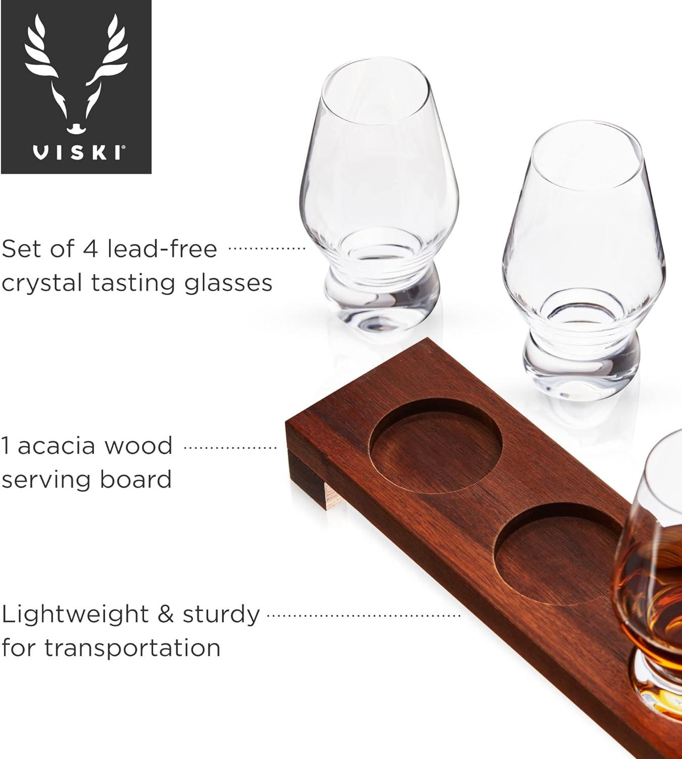 Crystal Spirit Glass Flight Set