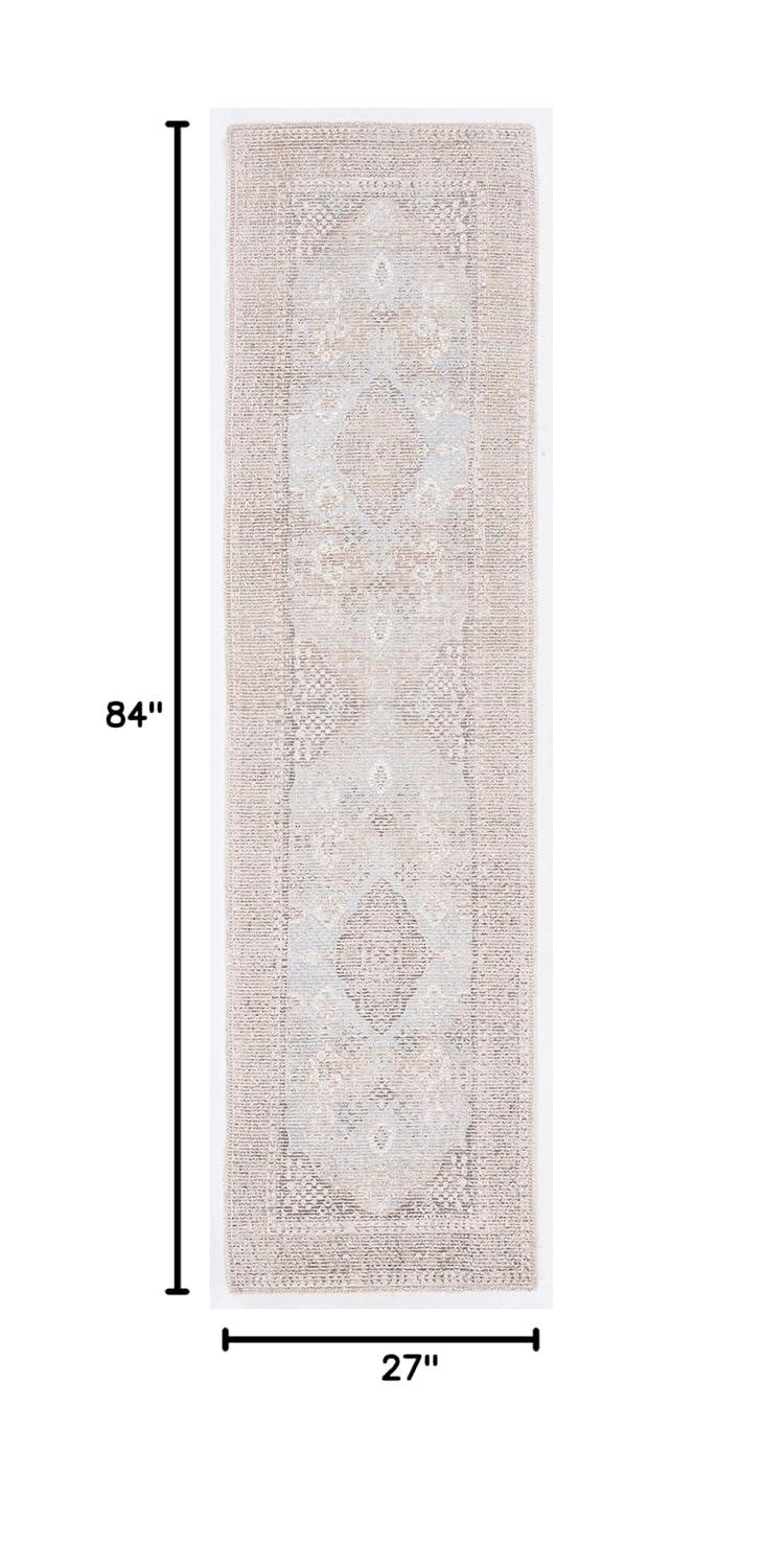 Safavieh Oakland Hand Loomed Wool/Viscose Oriental Rug in Sand/Beige