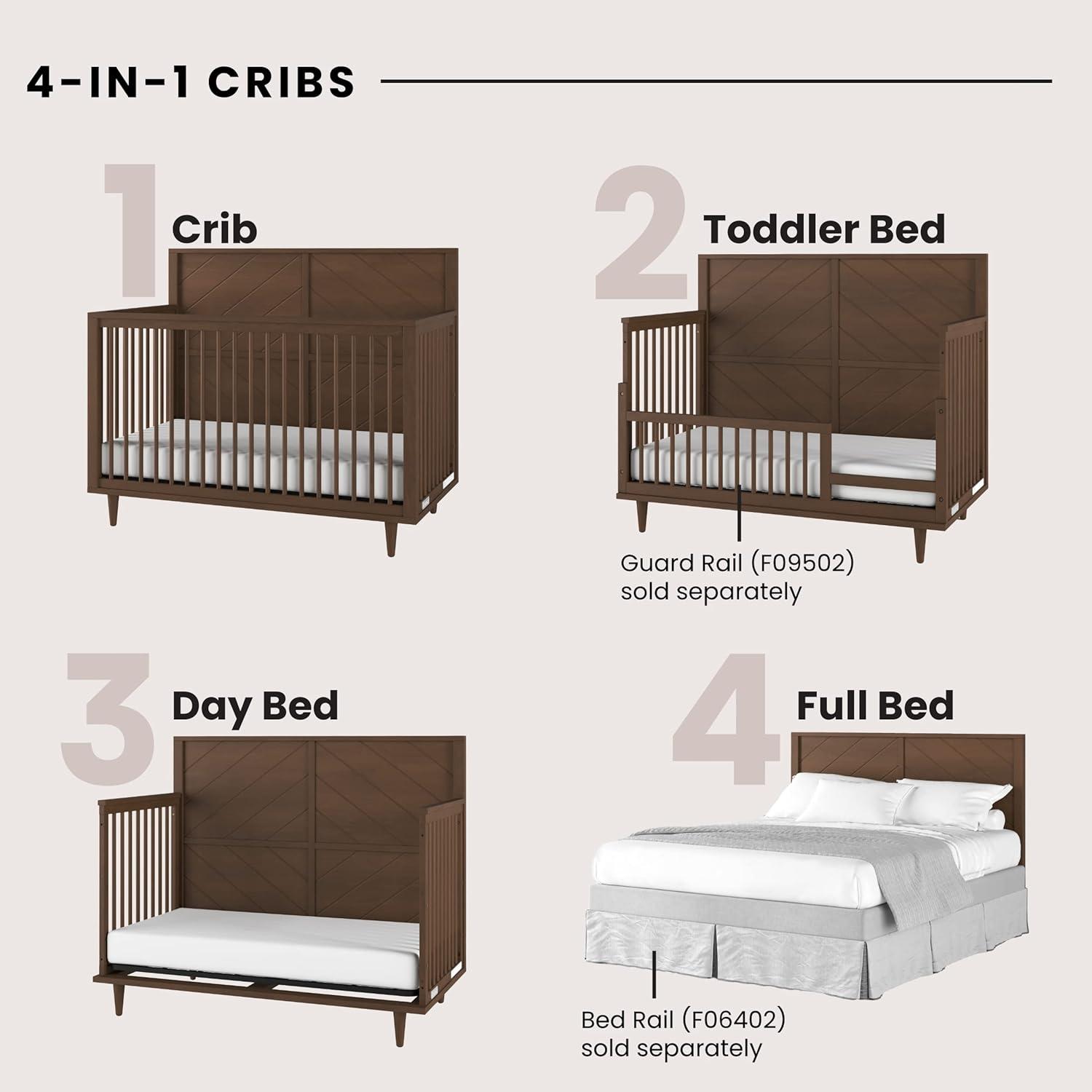 Surrey Hill 4 -in-1 Convertible Crib
