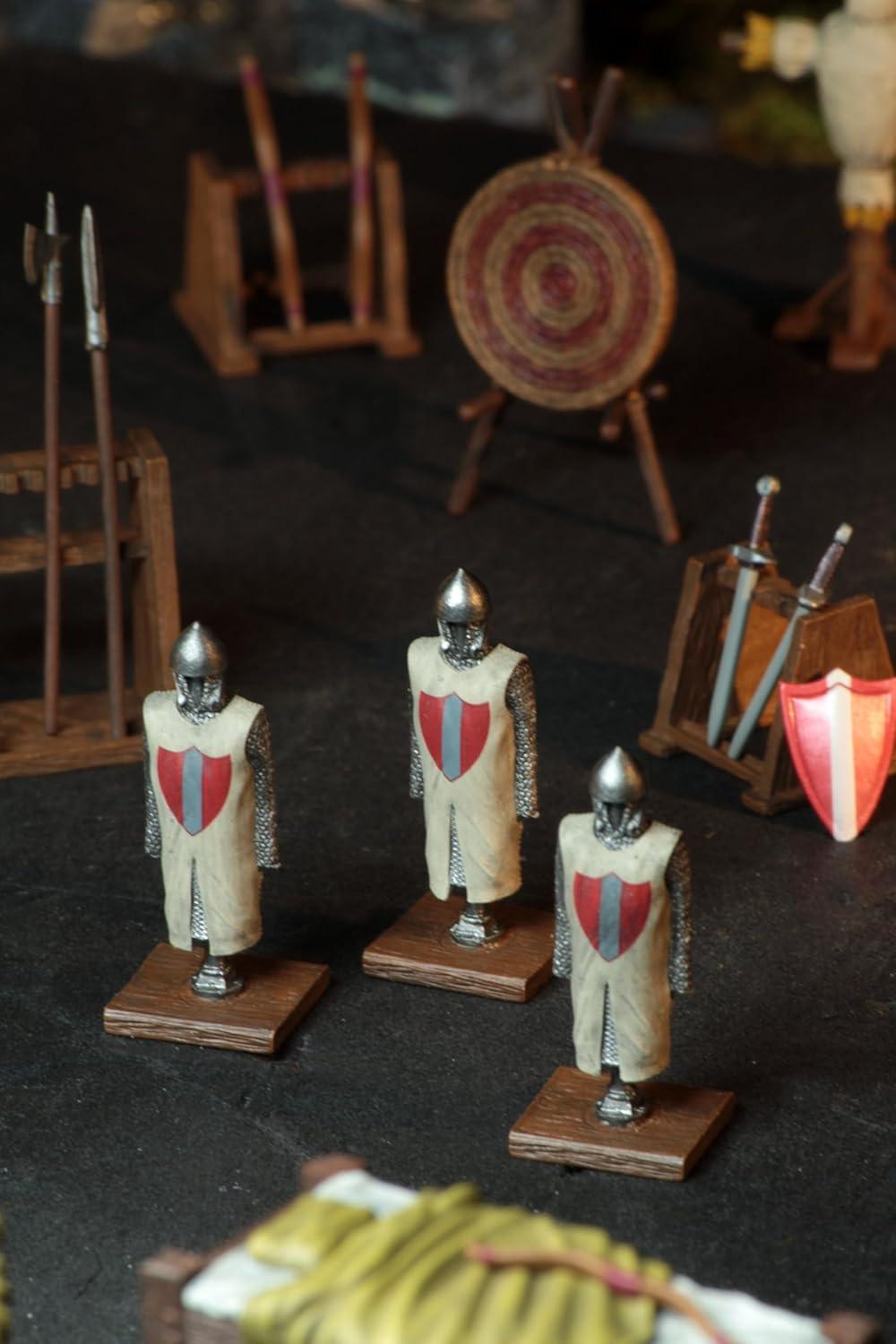 WizKids 4D Settings: Castle Barracks Pre-Painted Miniatures