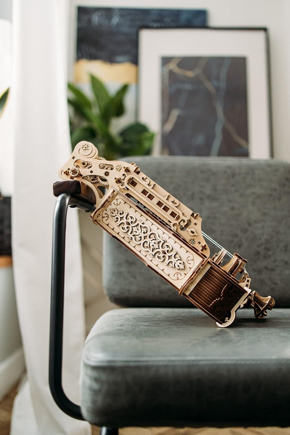 Wood Trick Wood Trick Lyra Da Vinci Wooden 3D Mechanical Model Kit Puzzle