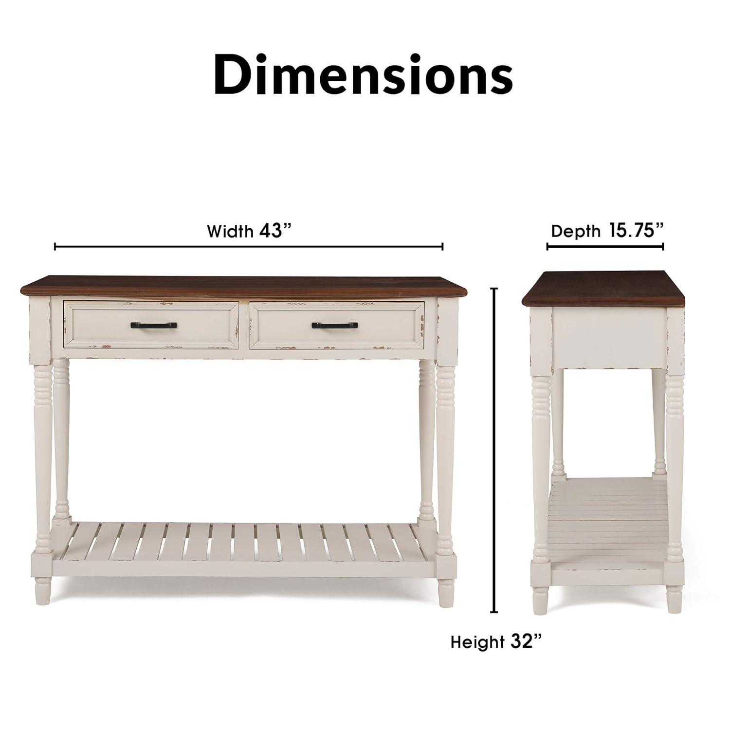 ClickDecor August Grove ClickDecor Baker 42.9" Console Table