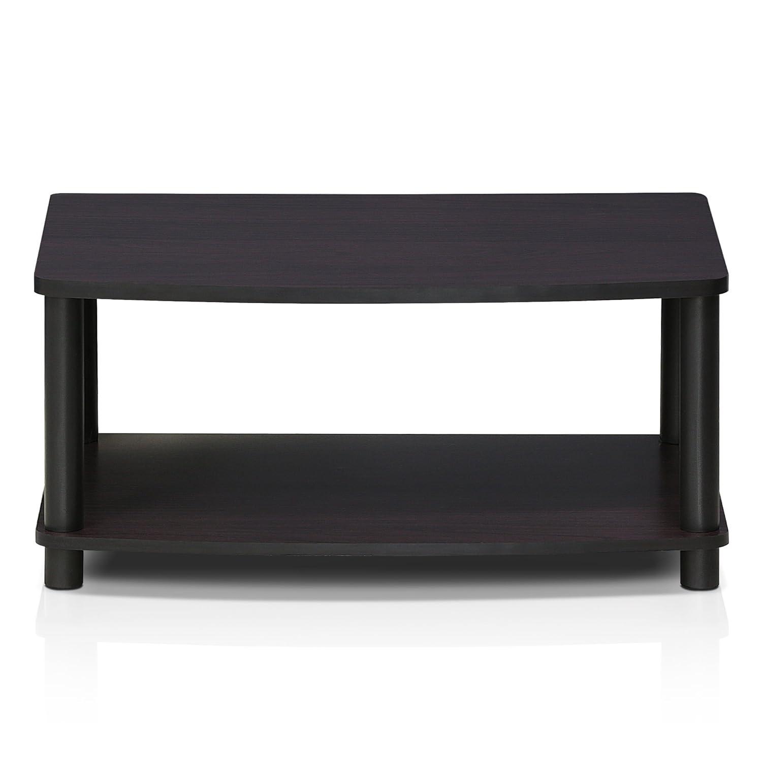 Furinno Turn-N-Tube Multipurpose Printer Stand Display & Storage Shelf, Dark Walnut & Reviews | Wayfair