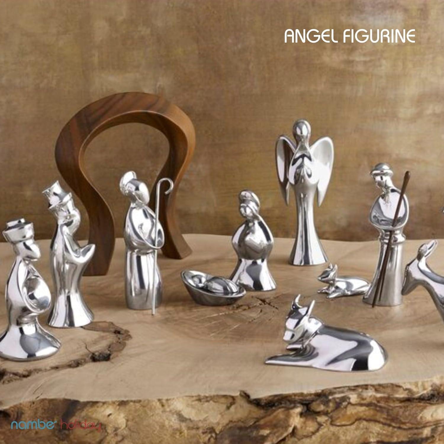 Nambé Nambe Angel Figurine 9"