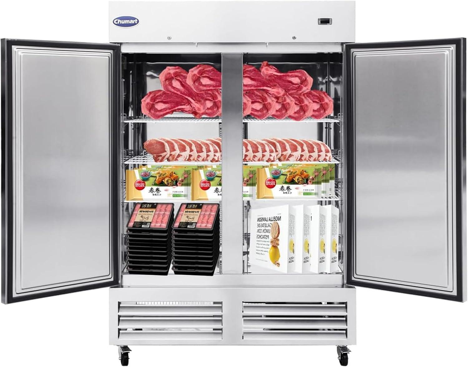 Arctic Air AR49 49 Cubic Feet Stainless Steel Refrigerator
