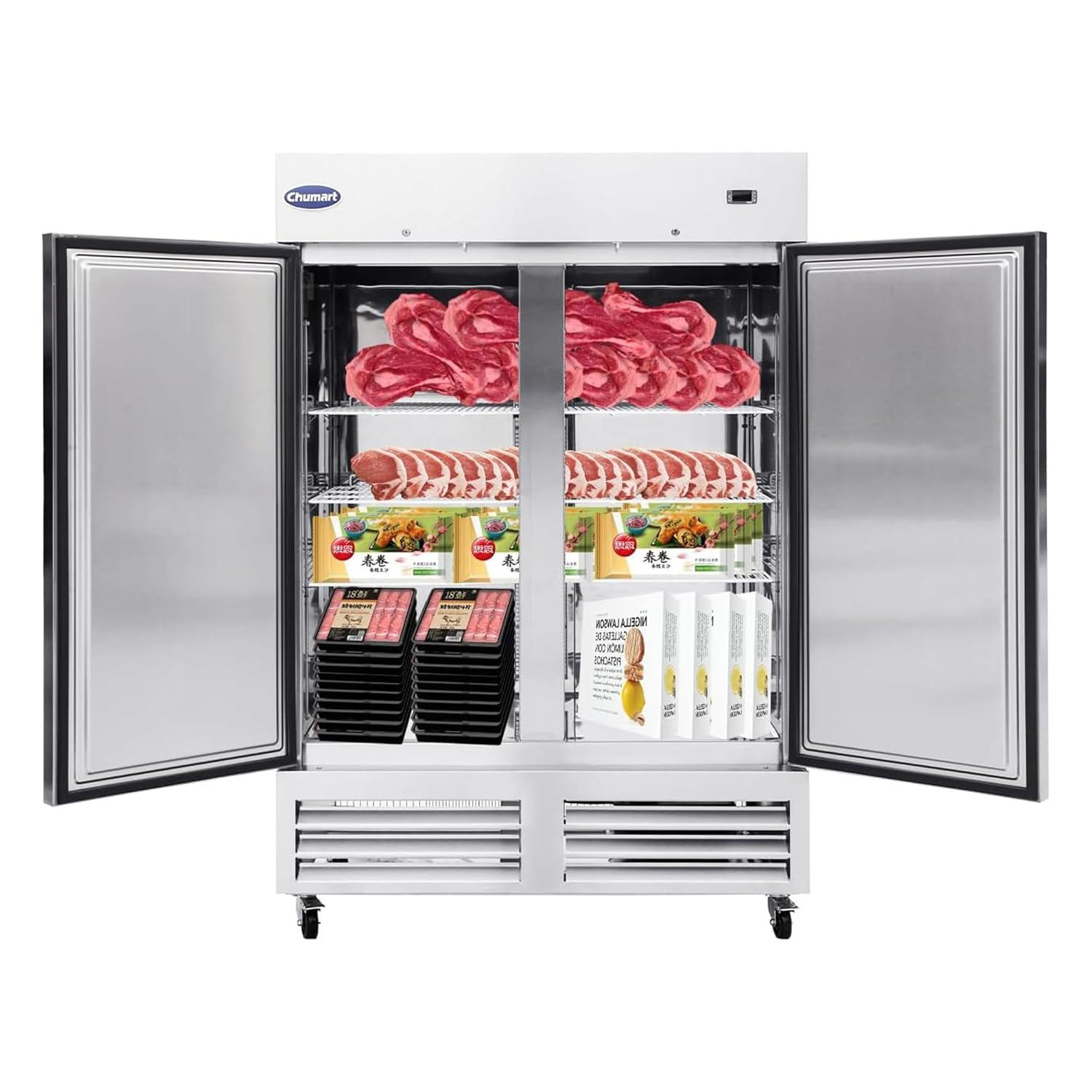Arctic Air AR49 49 Cubic Feet Stainless Steel Refrigerator