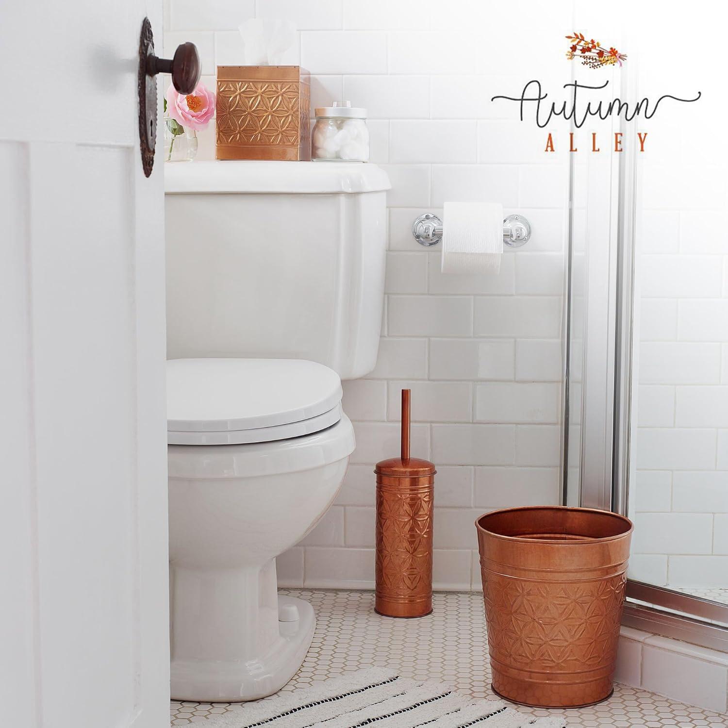 Autumn Alley Autumn Alley Alley Metal Toilet Brush And Holder