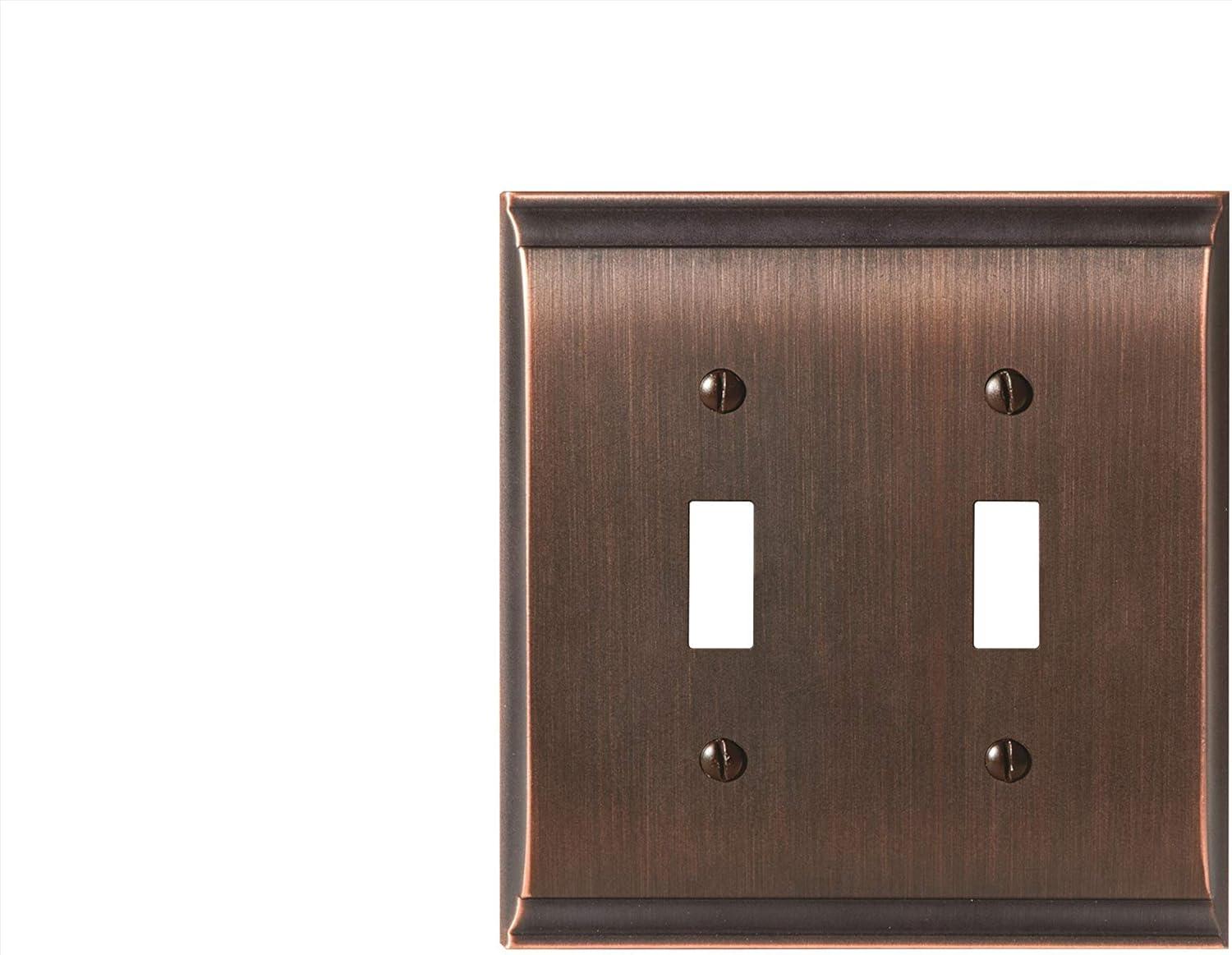 Candler 2-Gang Toggle Light Switch Wall Plate