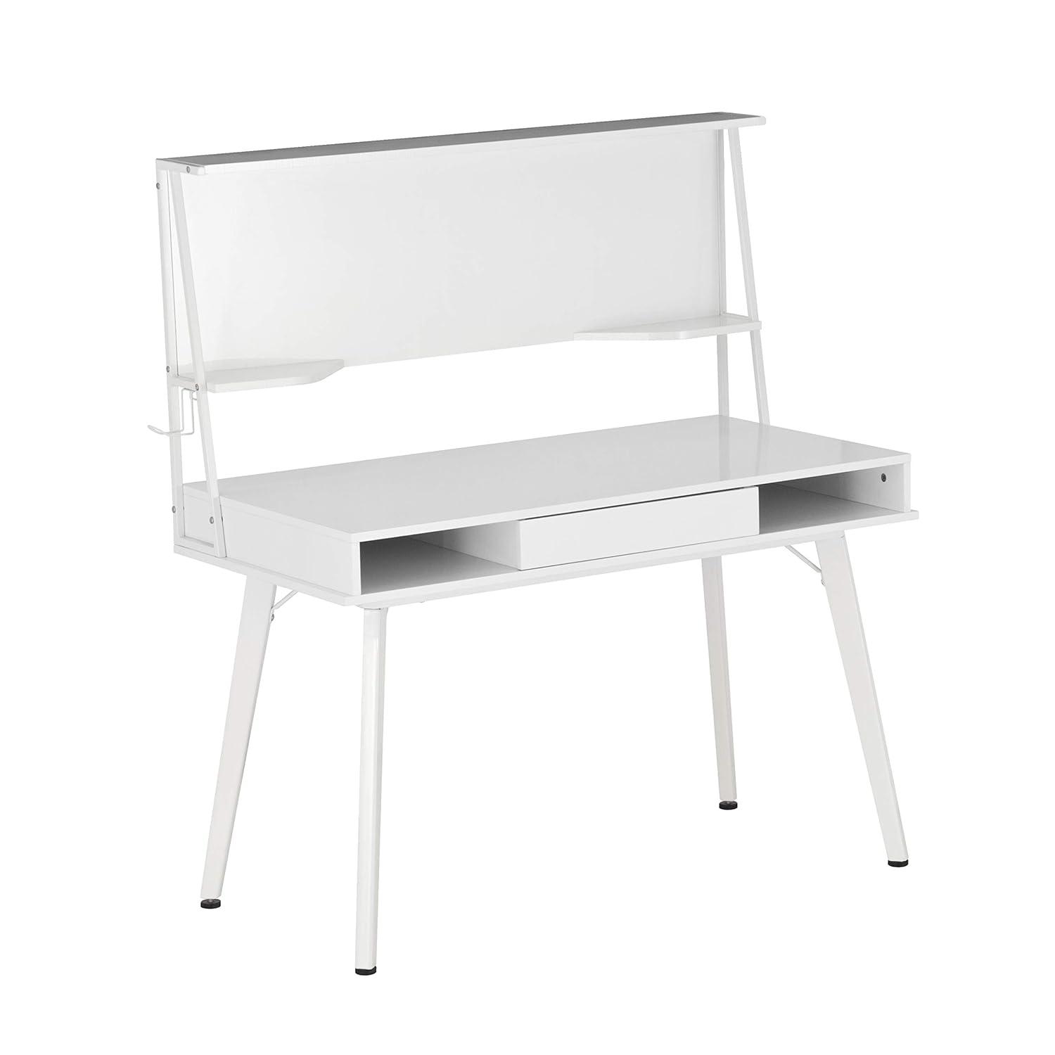 Computer Desk with Storage, Hutch & Magnetic Board - Techni Mobili