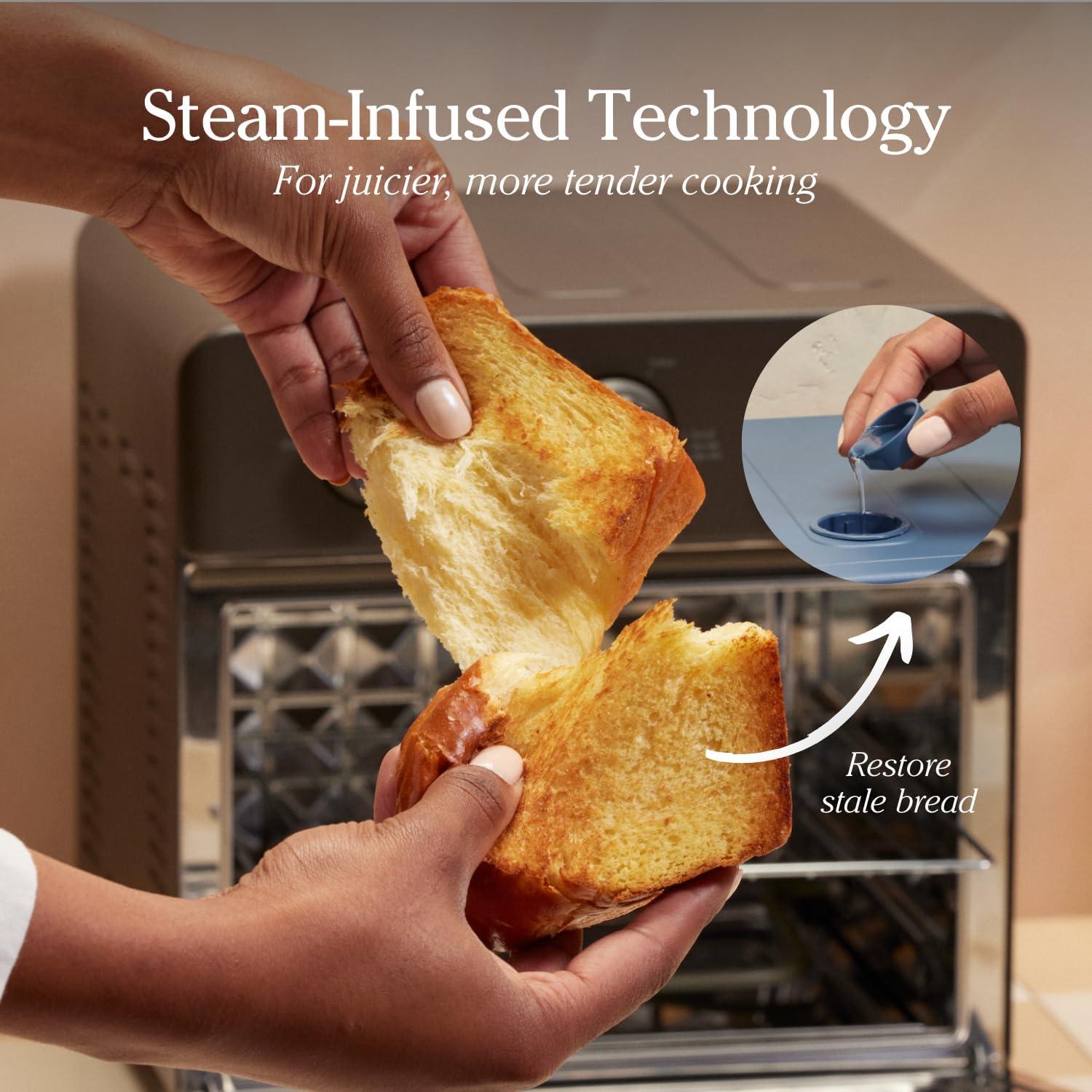 Char 6-in-1 Air Fryer & Toaster Oven with Steam Infusion