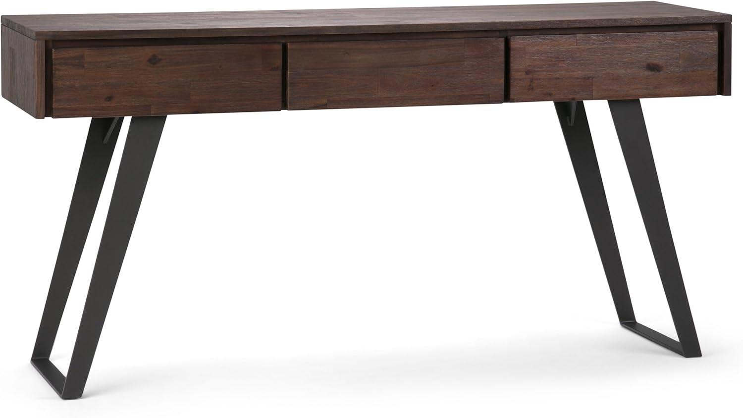 Lowry 60'' Solid Wood Top Console Table