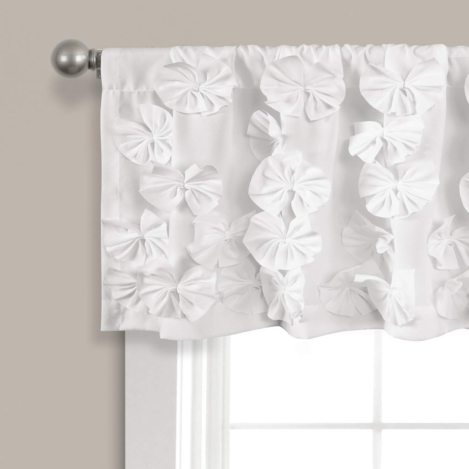 Scalloped 52'' W Window Valance