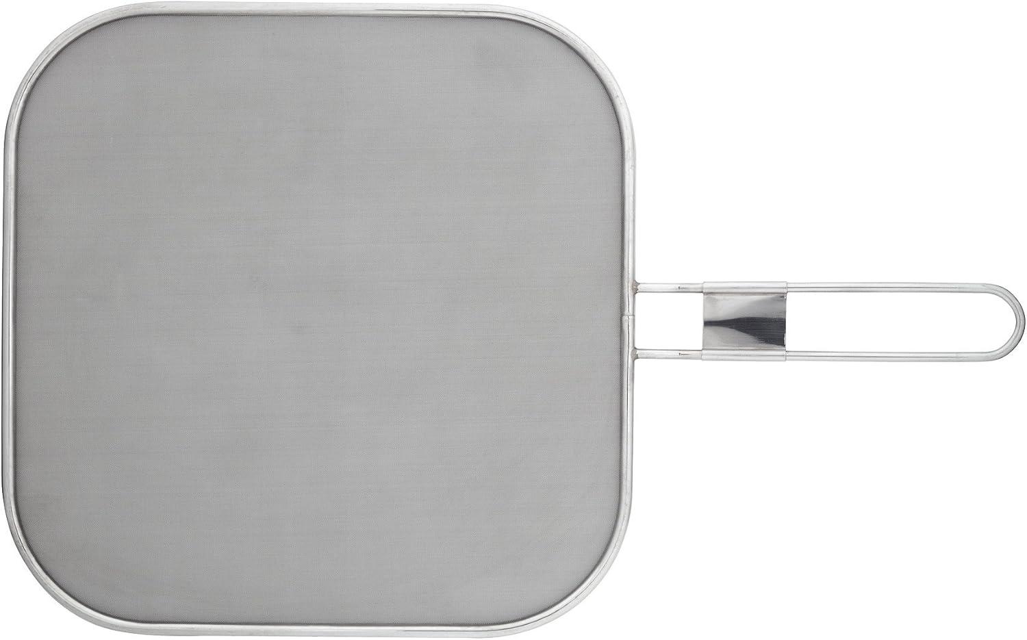 Judge Splatter Screen, 29 x 29 cm, Stainless Steel, Silver