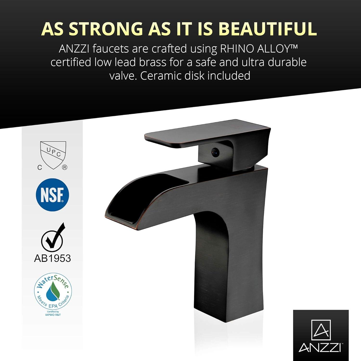 Forza Single-Hole Single-handle Bathroom Faucet