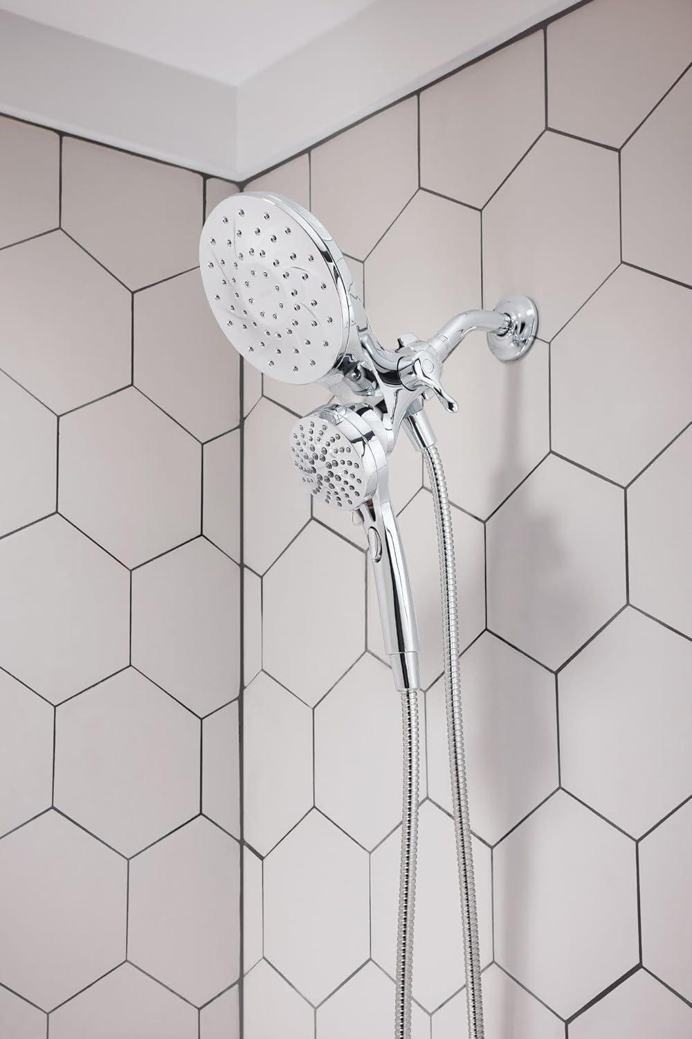 Engage Multi Function Dual Shower Head with Magnetix