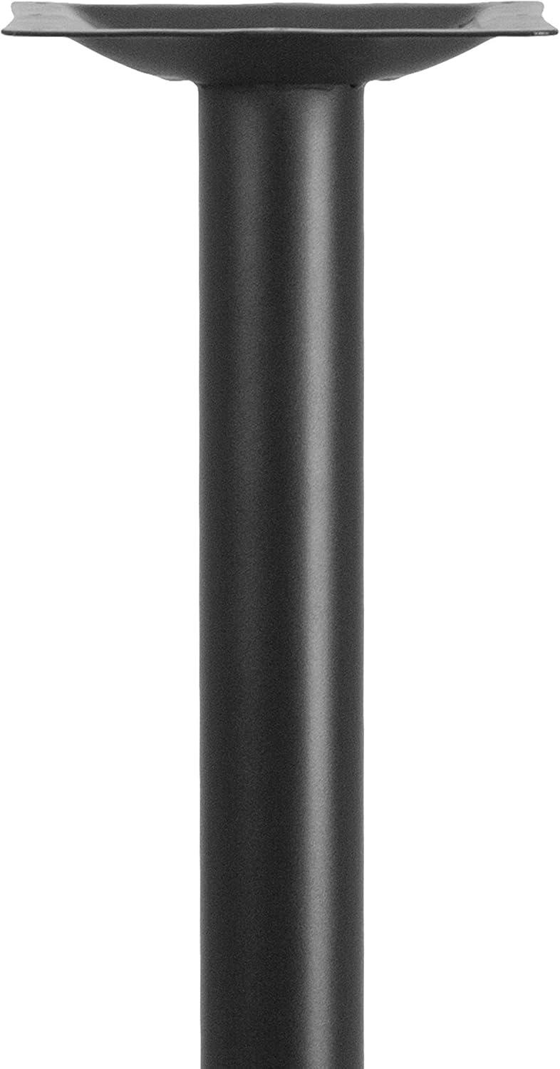 Flash Furniture Beverly Restaurant Table X-Base with 3" Dia. Table Height Column