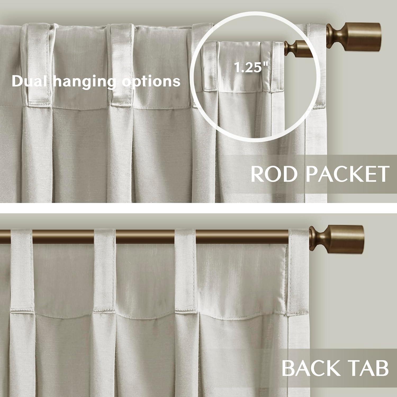 Croscill Avignon Pleat Curtain Panel with Tieback (Single) in White 52x84"