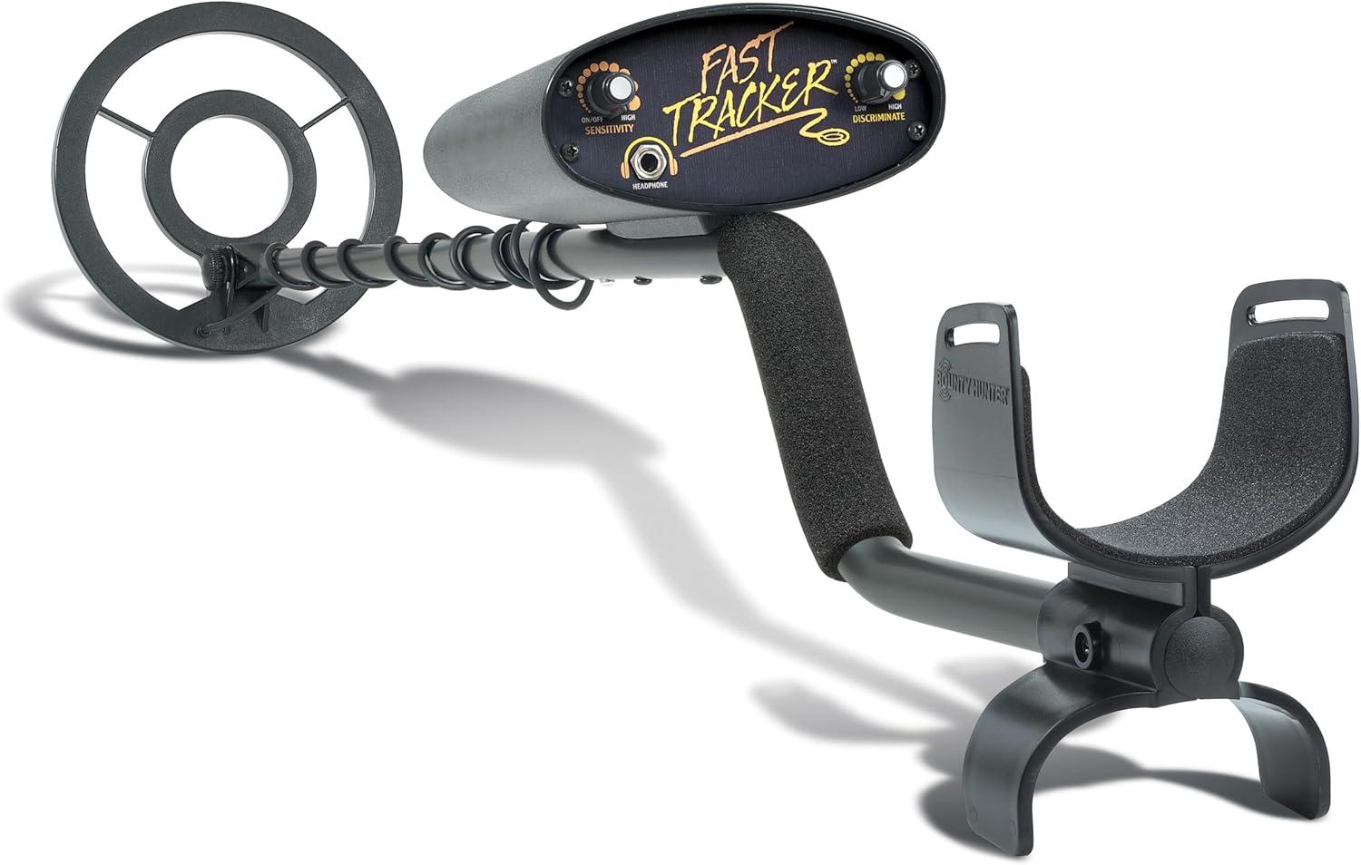 Bounty Hunter® Fast Tracker® Metal Detector in Black