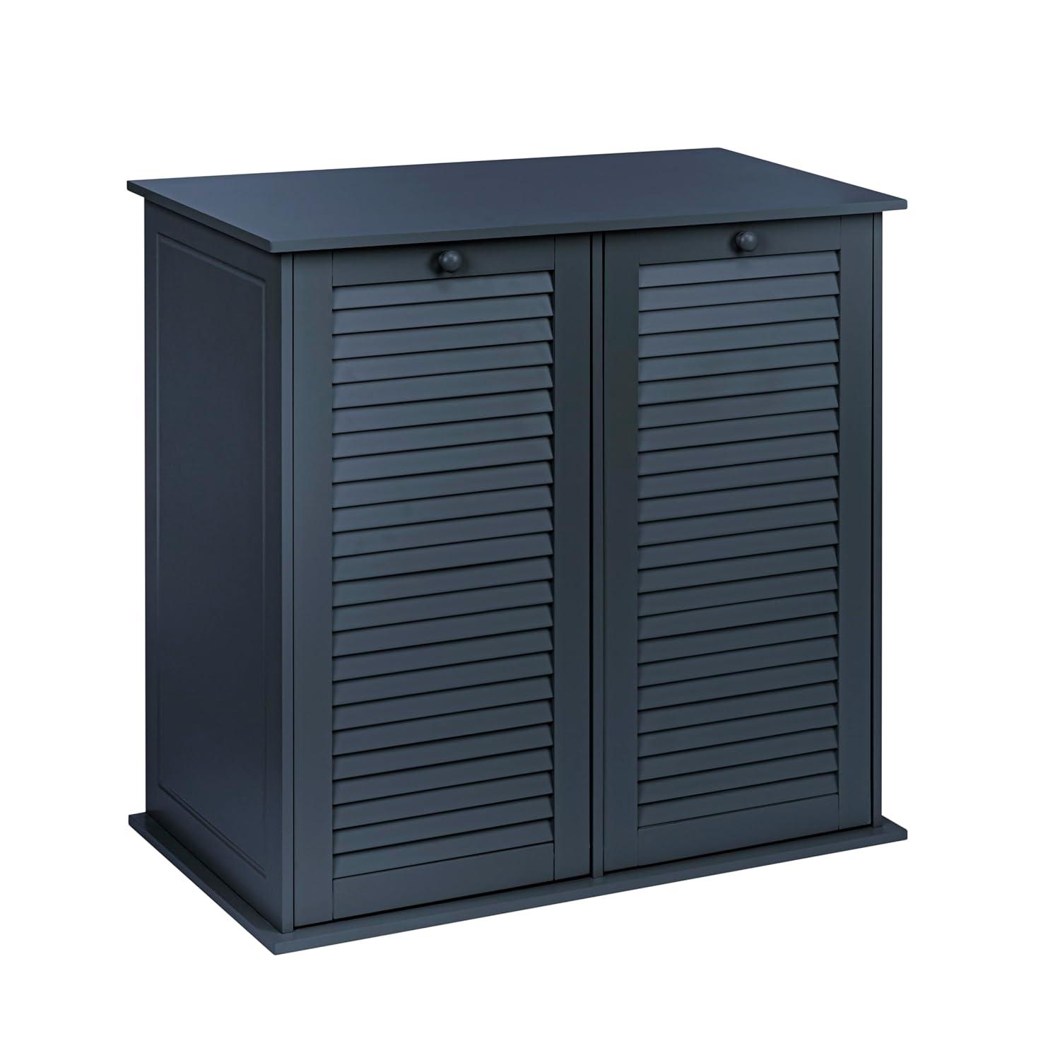 Household Essentials Tilt-out Cabinet Laundry Sorter with Shutter Front