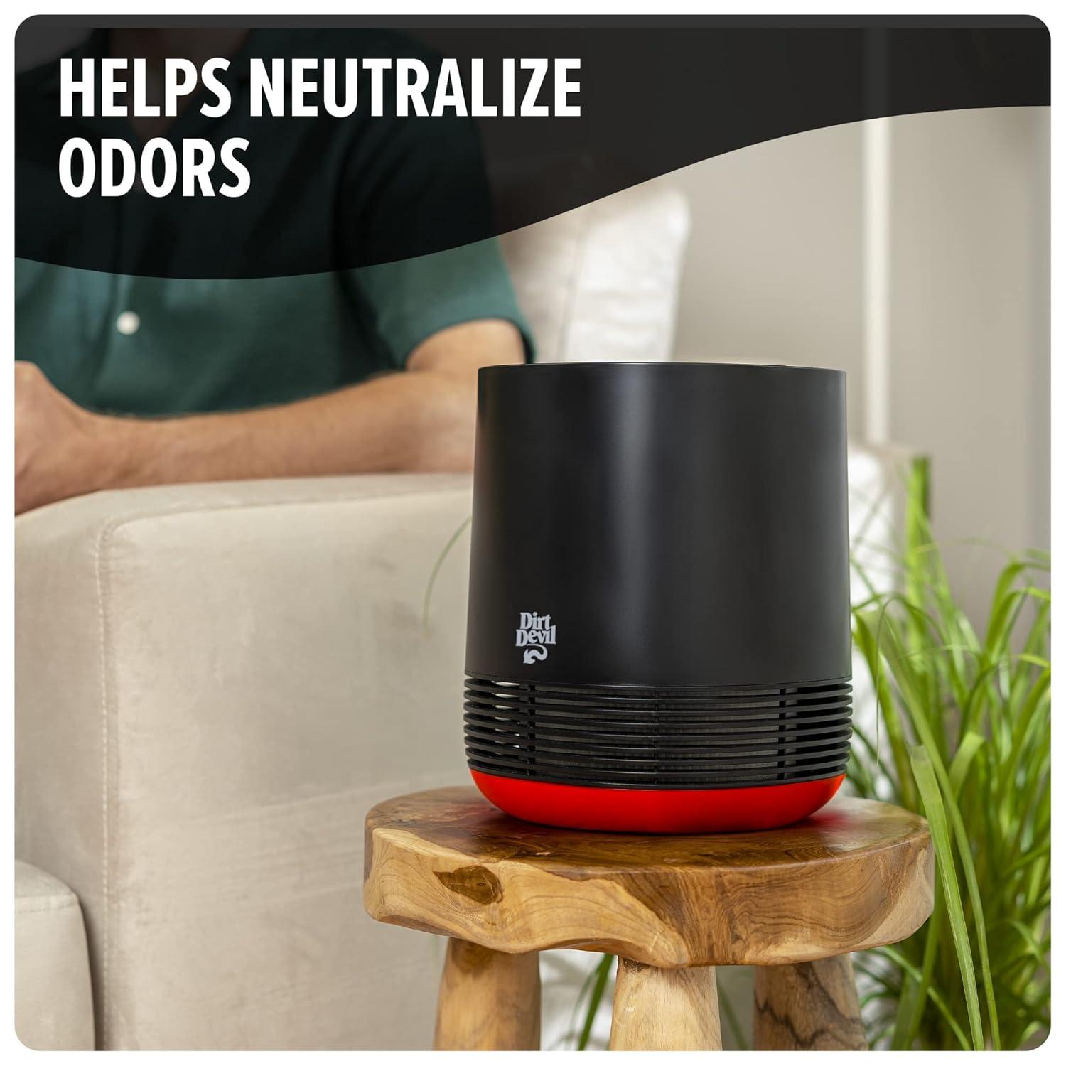 Dirt Devil Air Purifier with HEPA Media Filter, WD10100V