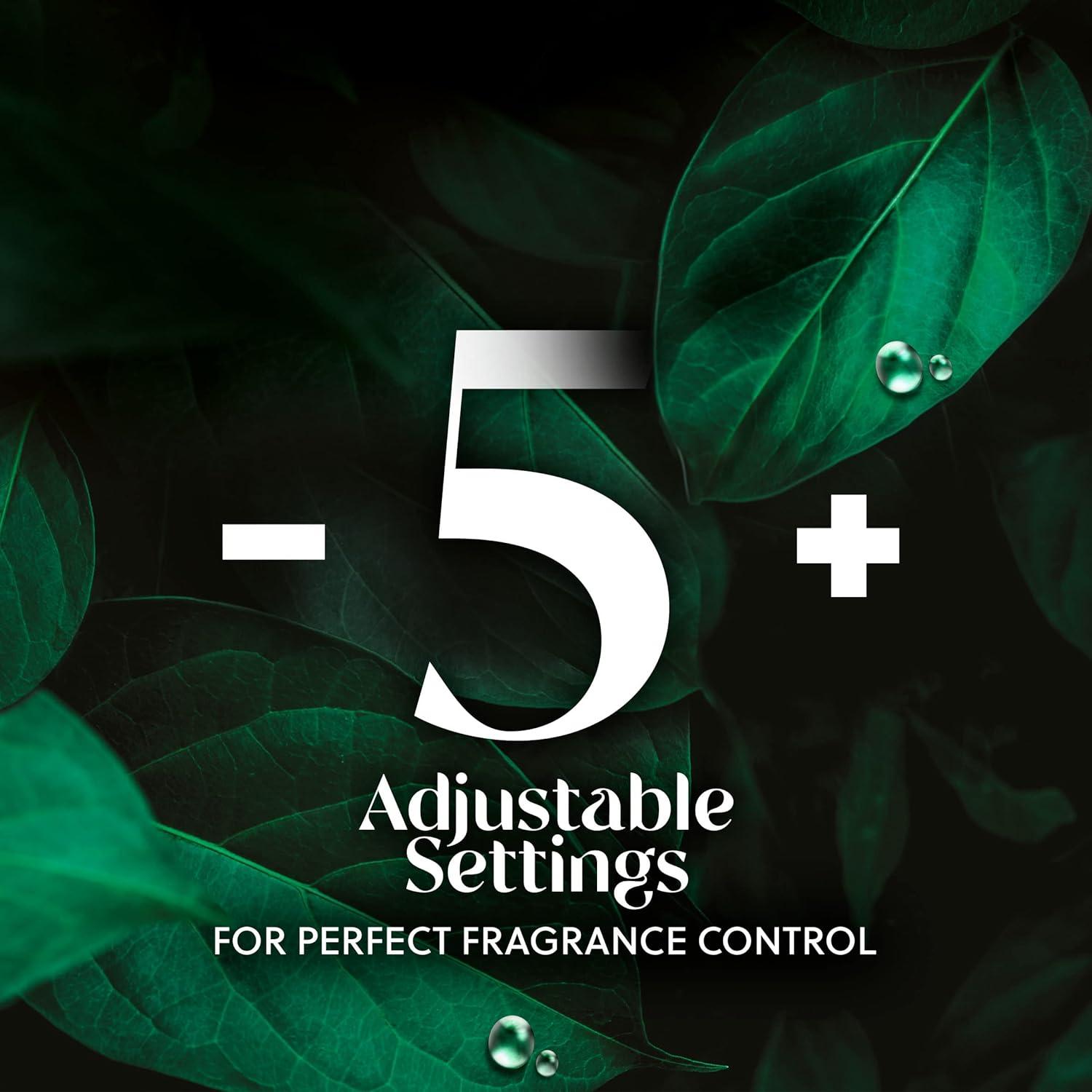 Air Wick Vibrant Plug in Scented Oil Starter Kit (Gadget + 2 Refills), White Sage & Mahogany, Air Freshener, Essential Oils