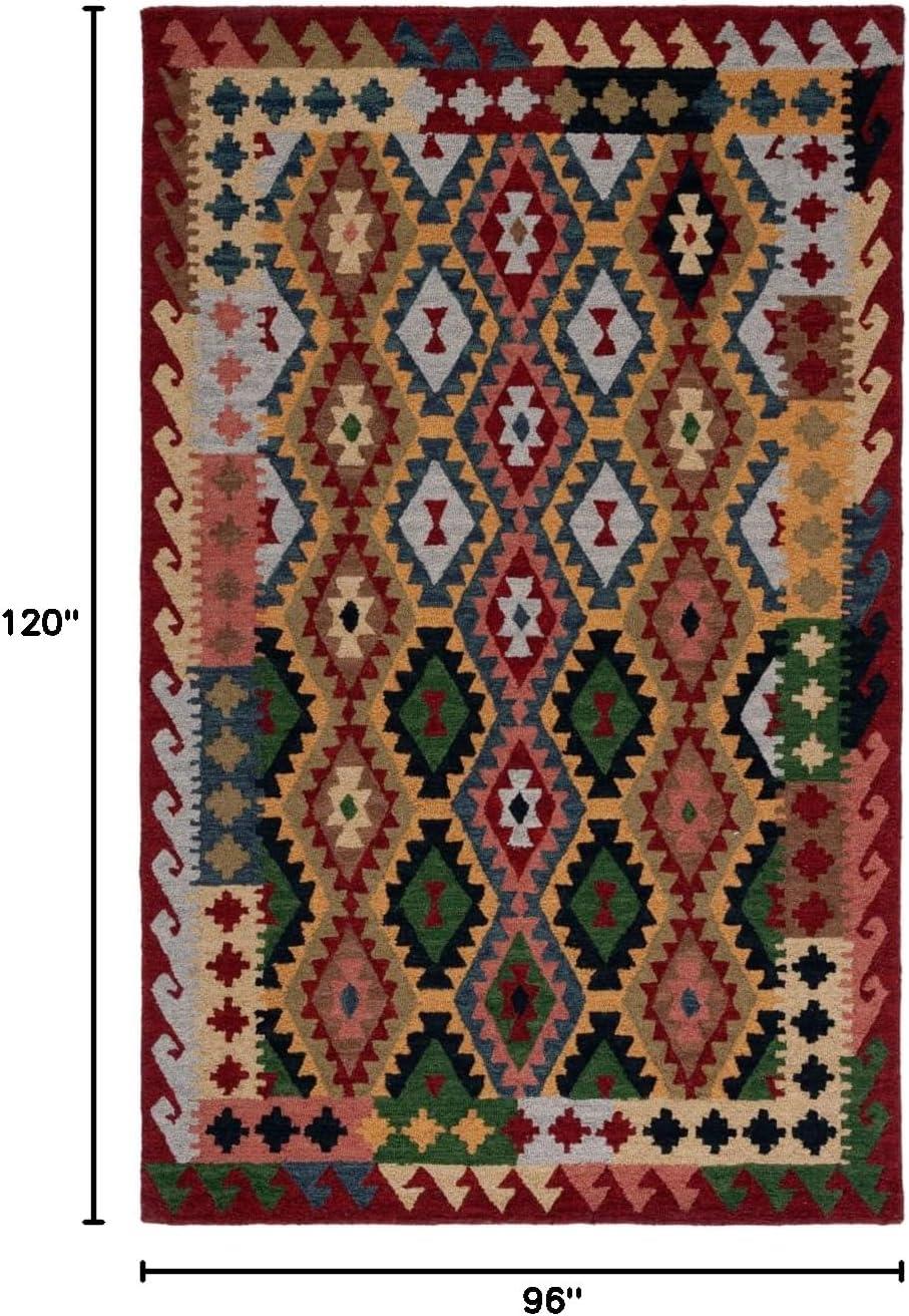 Foundry Select Ashle Hand Tufted 0.8 Wool 0.1 Cotton 0.1 Latex Southwestern Rug