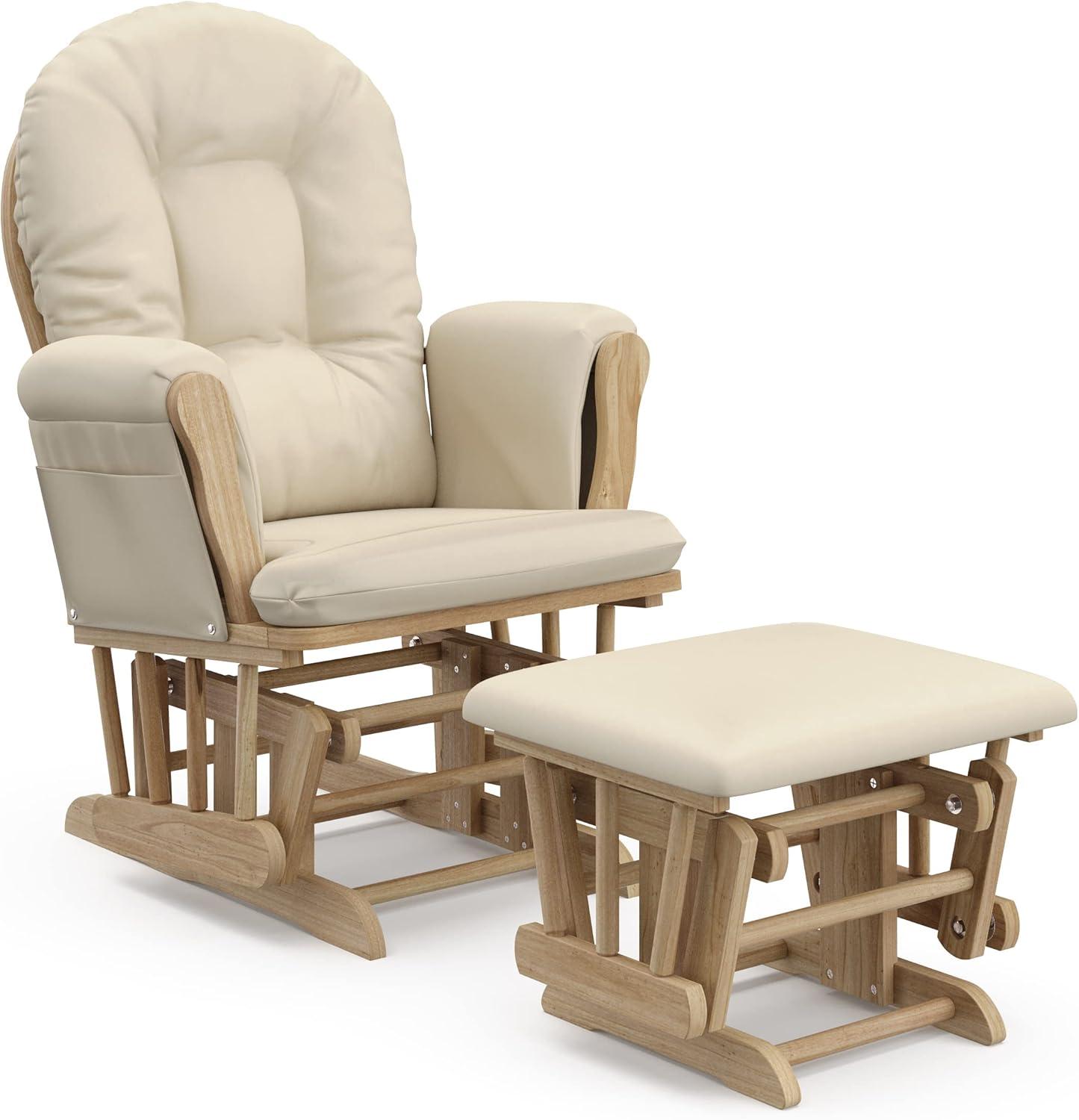 Hoop Glider with Ottoman