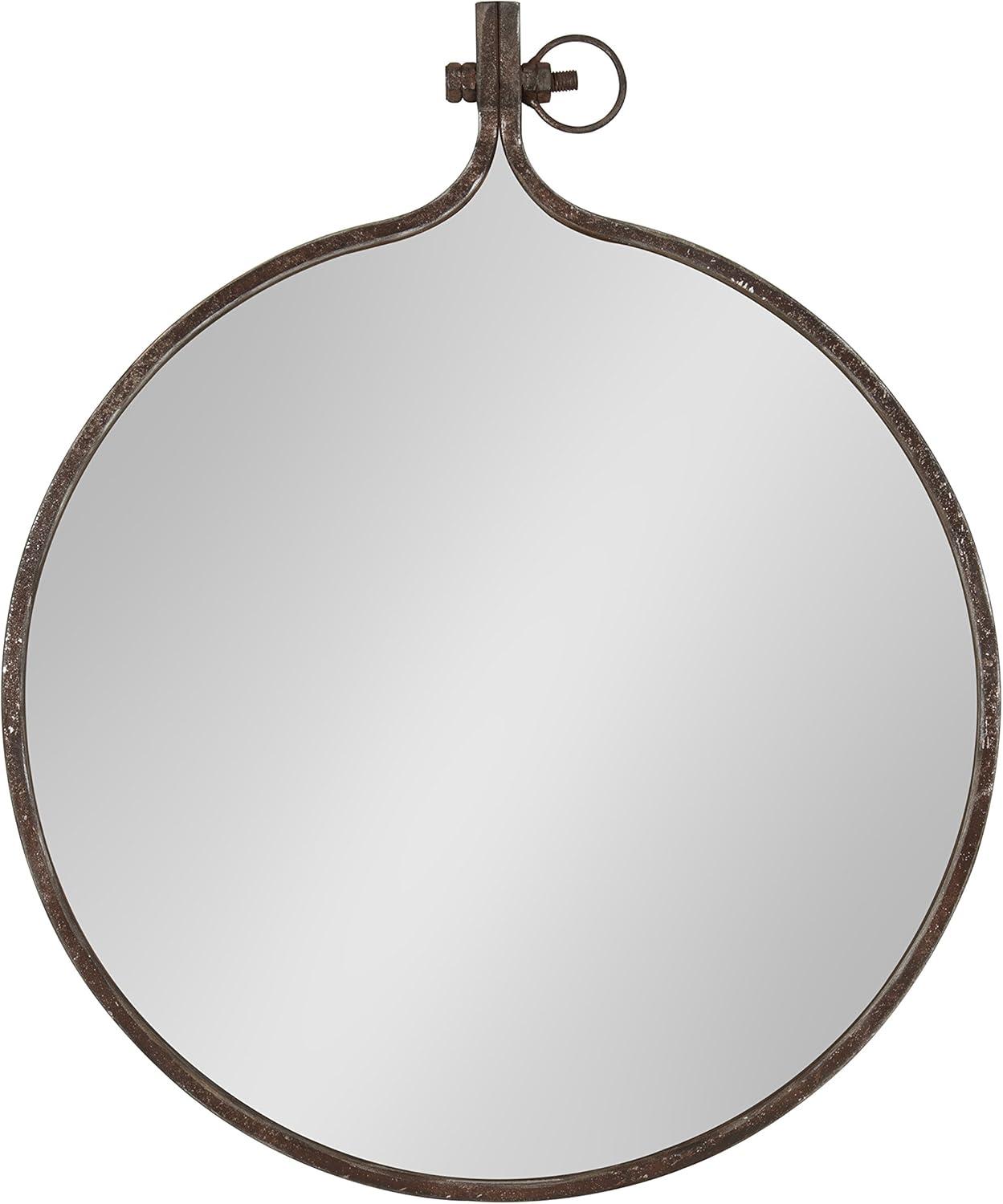 Yitro Metal Framed Wall Mirror - Kate & Laurel All Things Decor