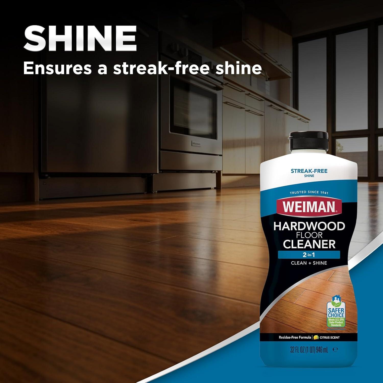 WEIMAN 522EA 32 oz. Squeeze Bottle Hardwood Floor Cleaner