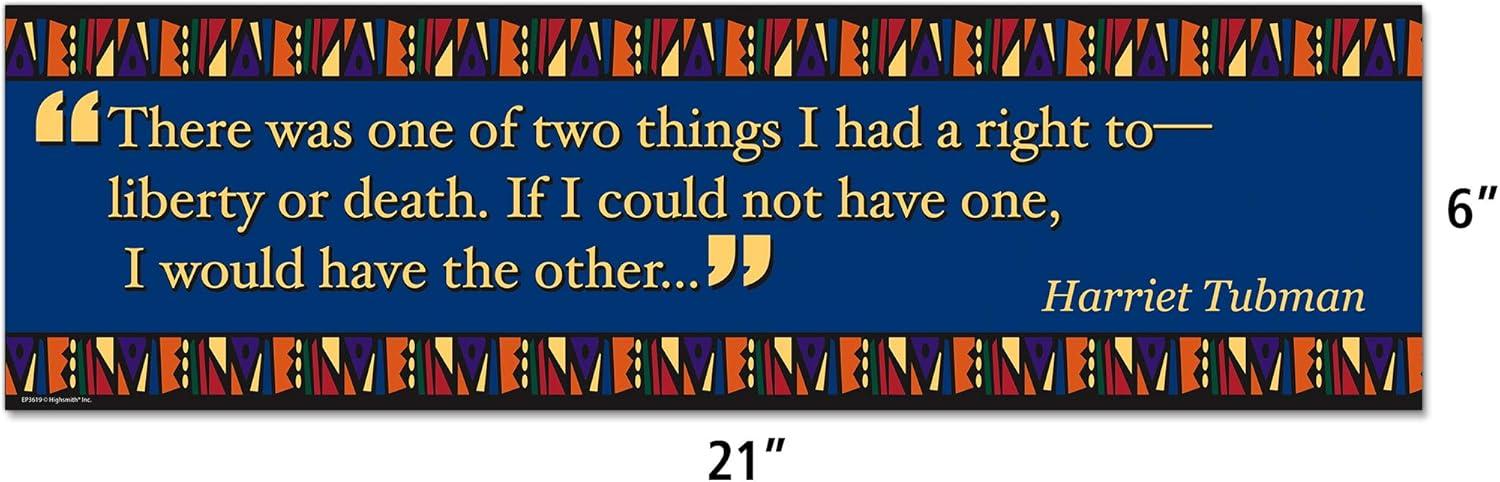 EP-3619 - Black American Quotes Mini Bulletin Board Set by Edupress