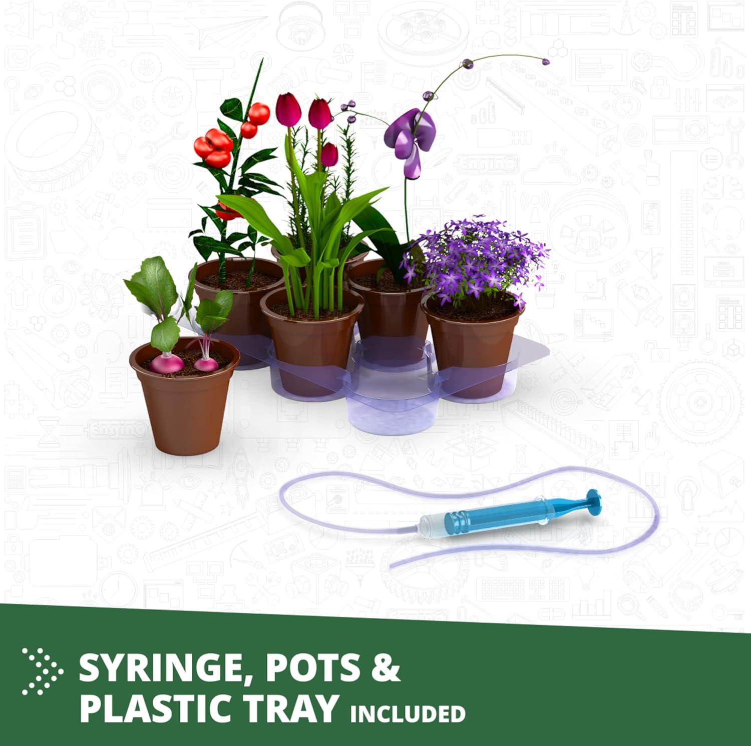 Engino- STEM Toys, Construction Toys for Kids 9+, Botanic Laboratory