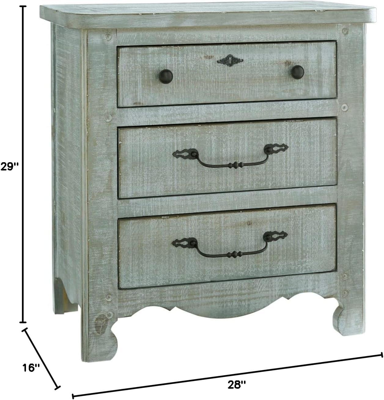Thorin 3-Drawer Nightstand