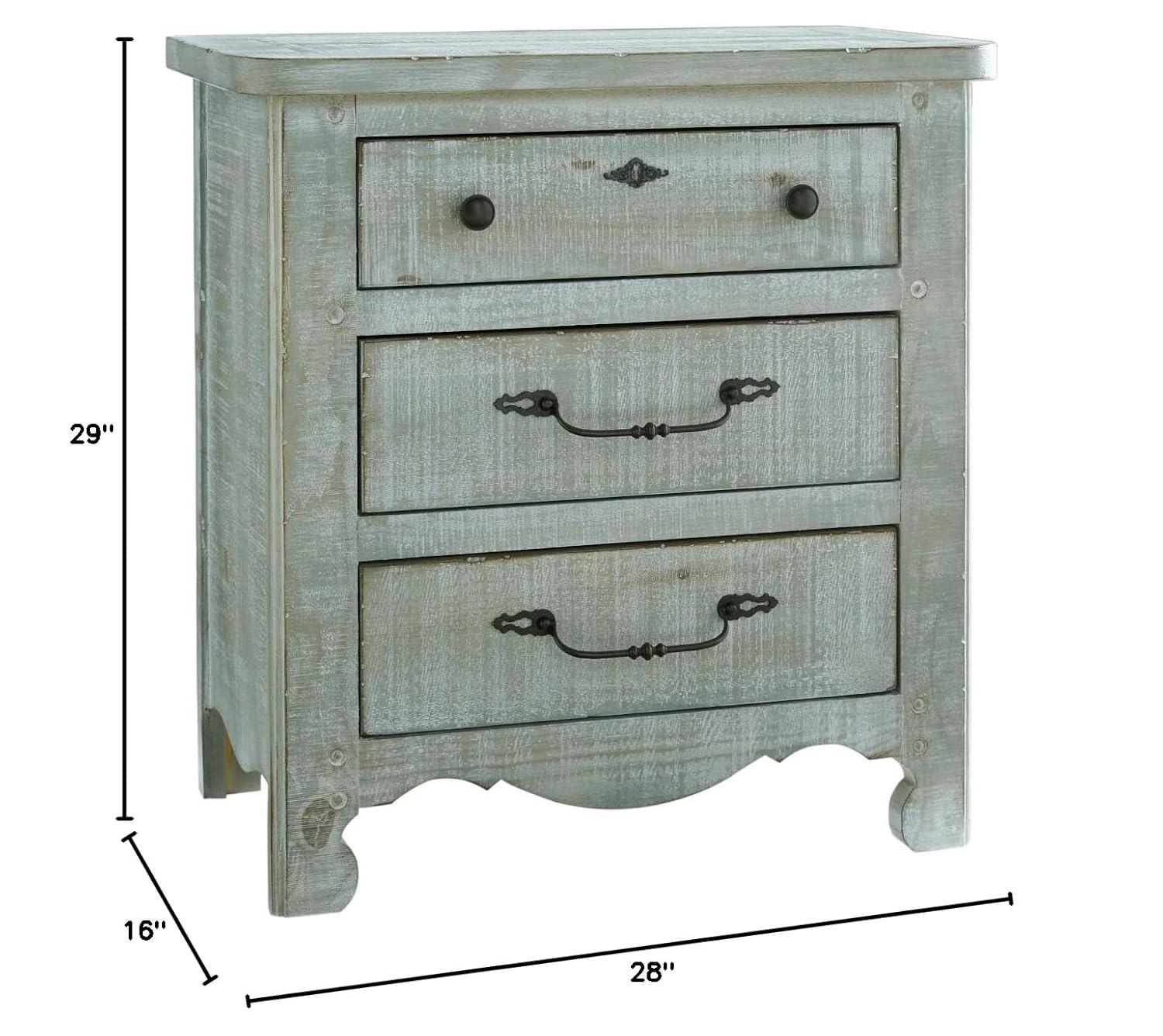 Thorin 3-Drawer Nightstand