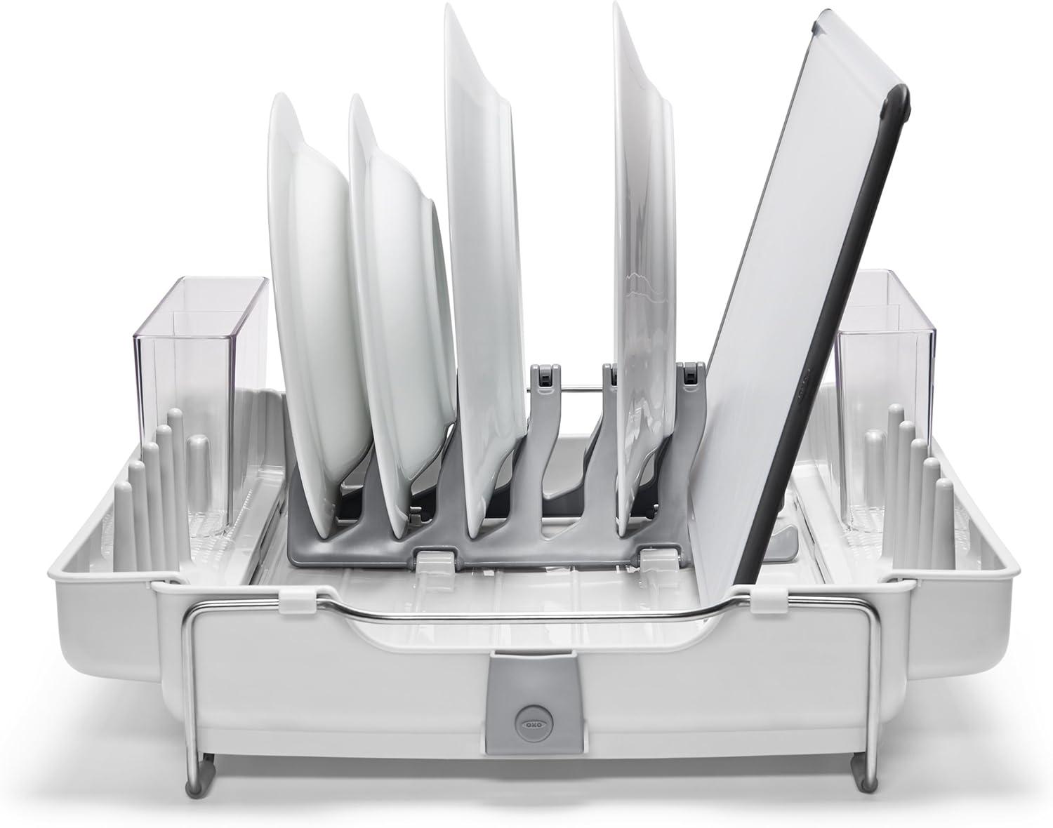 OXO OXO Stainless Steel Countertop Dish Rack