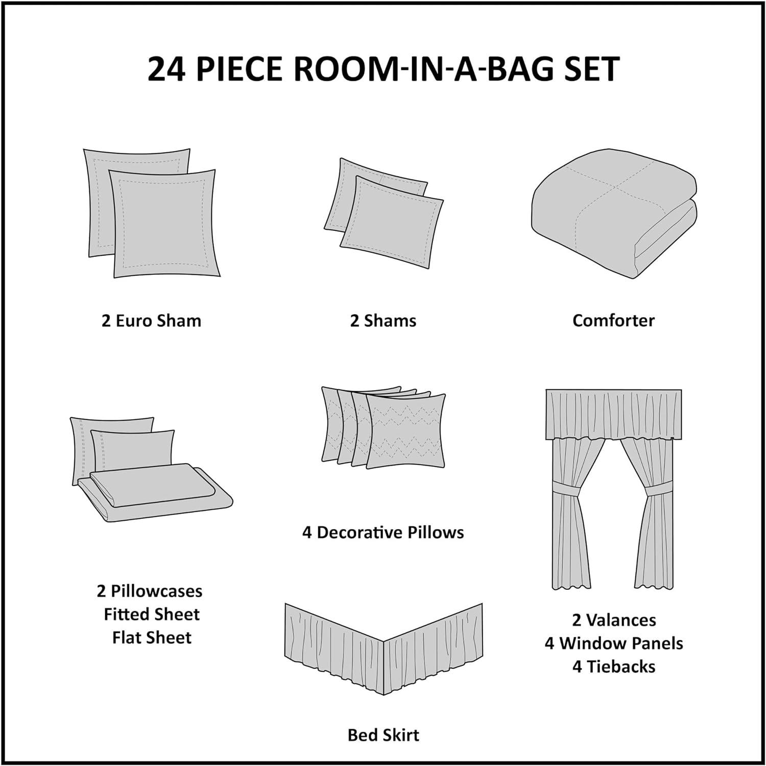 Brystol 24 Piece Room in a Bag