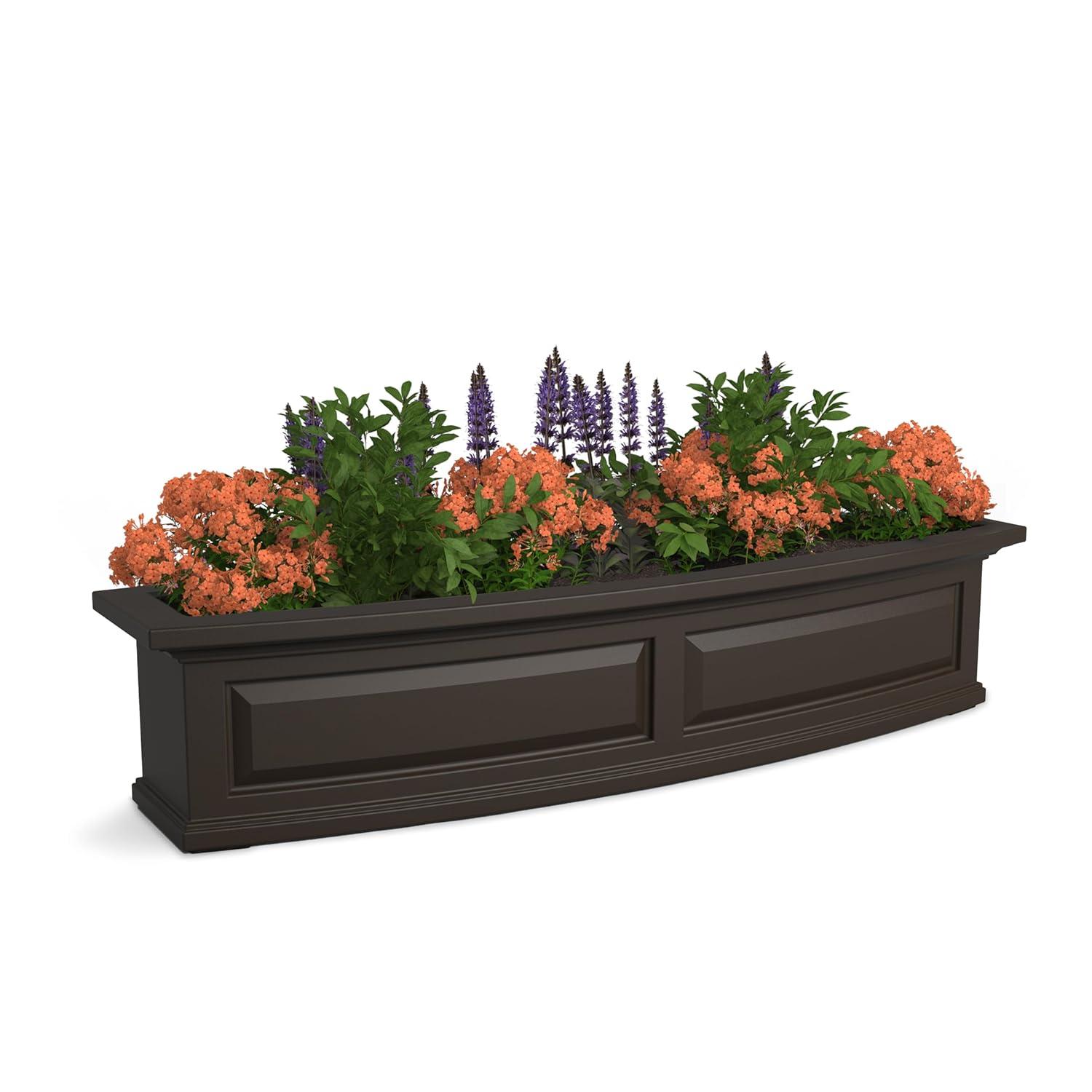 Mayne Inc. Nantucket Resin Window Box with Water Reservoir