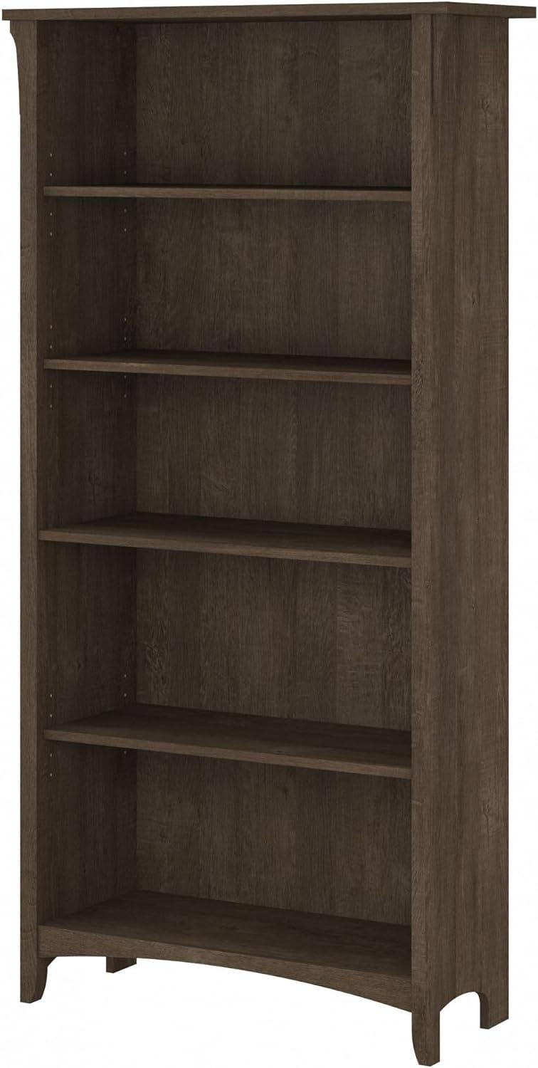 Red Barrel Studio® Khadesha 5 Shelf 63" Standard Bookcase