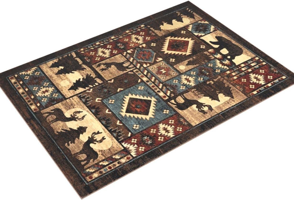 Home Dynamix Buffalo Bear Lodge Area Rug