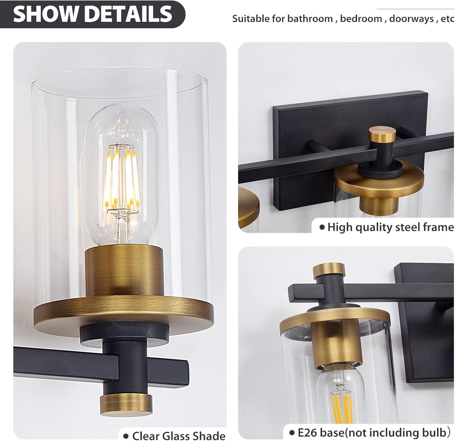 2 - Light Dimmable Vanity Light