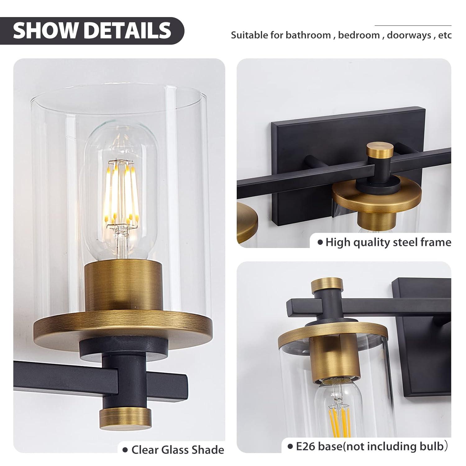 2 - Light Dimmable Vanity Light