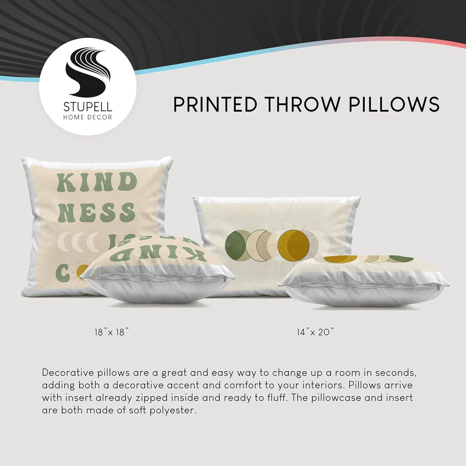 No Decorative Addition Throw Pillow