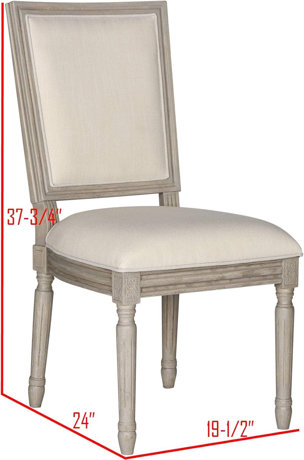 Buchanan 19''H French Brasserie Rectangle Side Chair (Set of 2)  - Safavieh