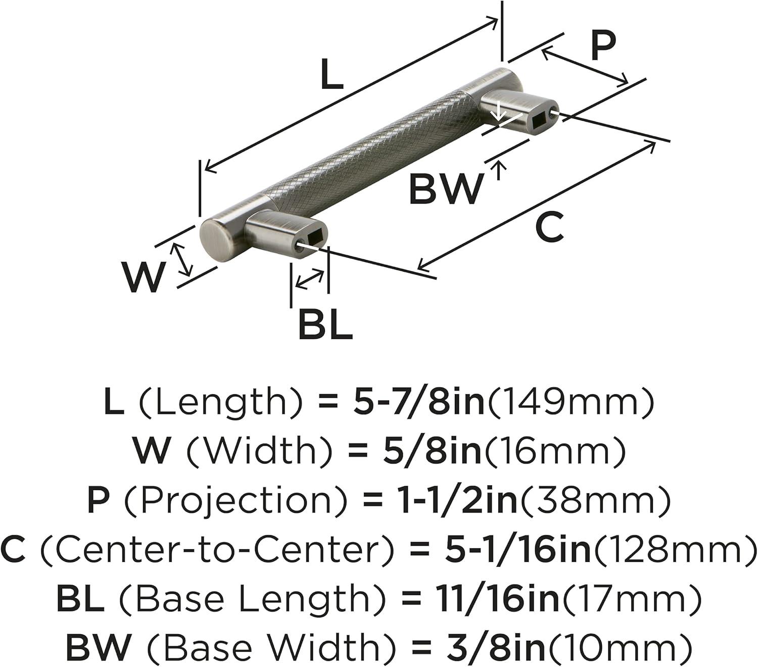 5 1/16" Center Bar Pull