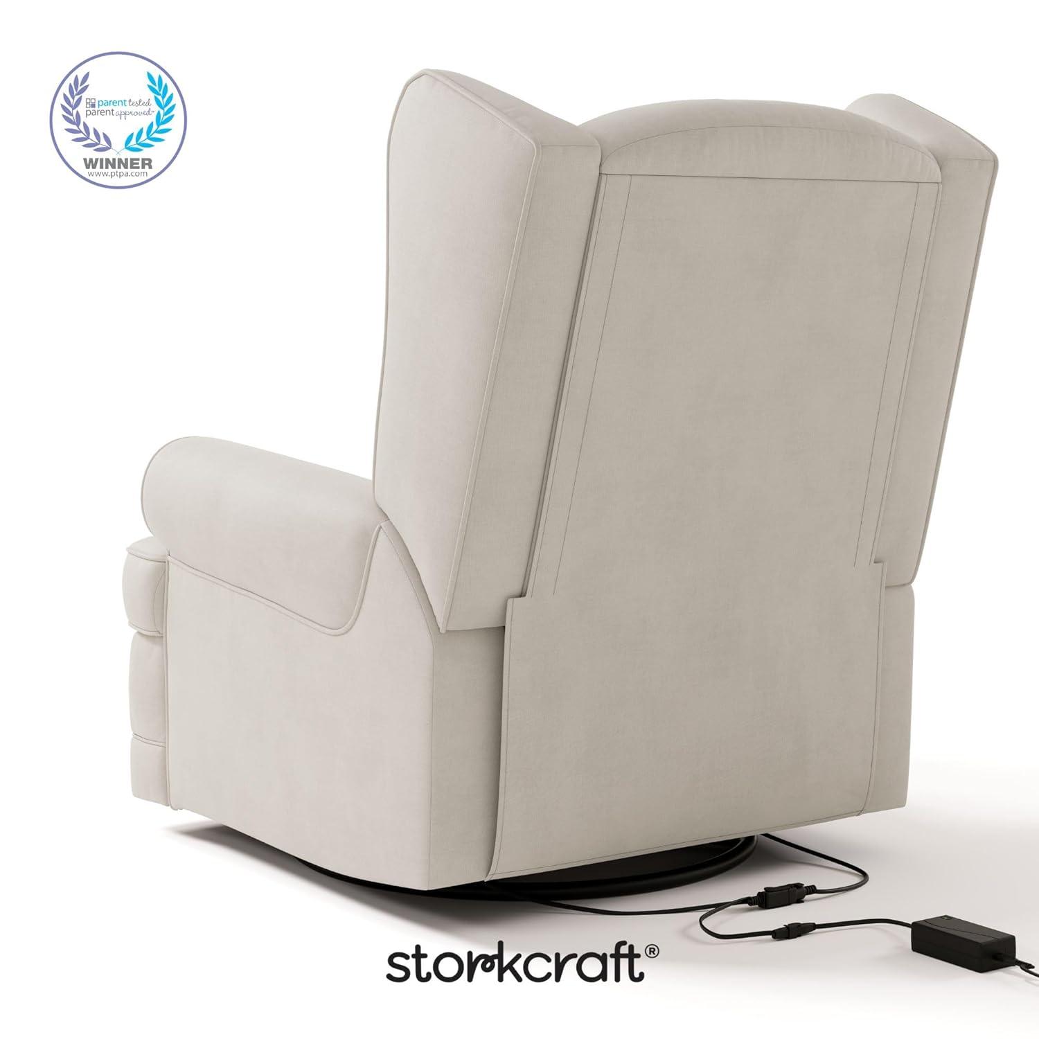 Serenity Swivel Reclining Glider with USB