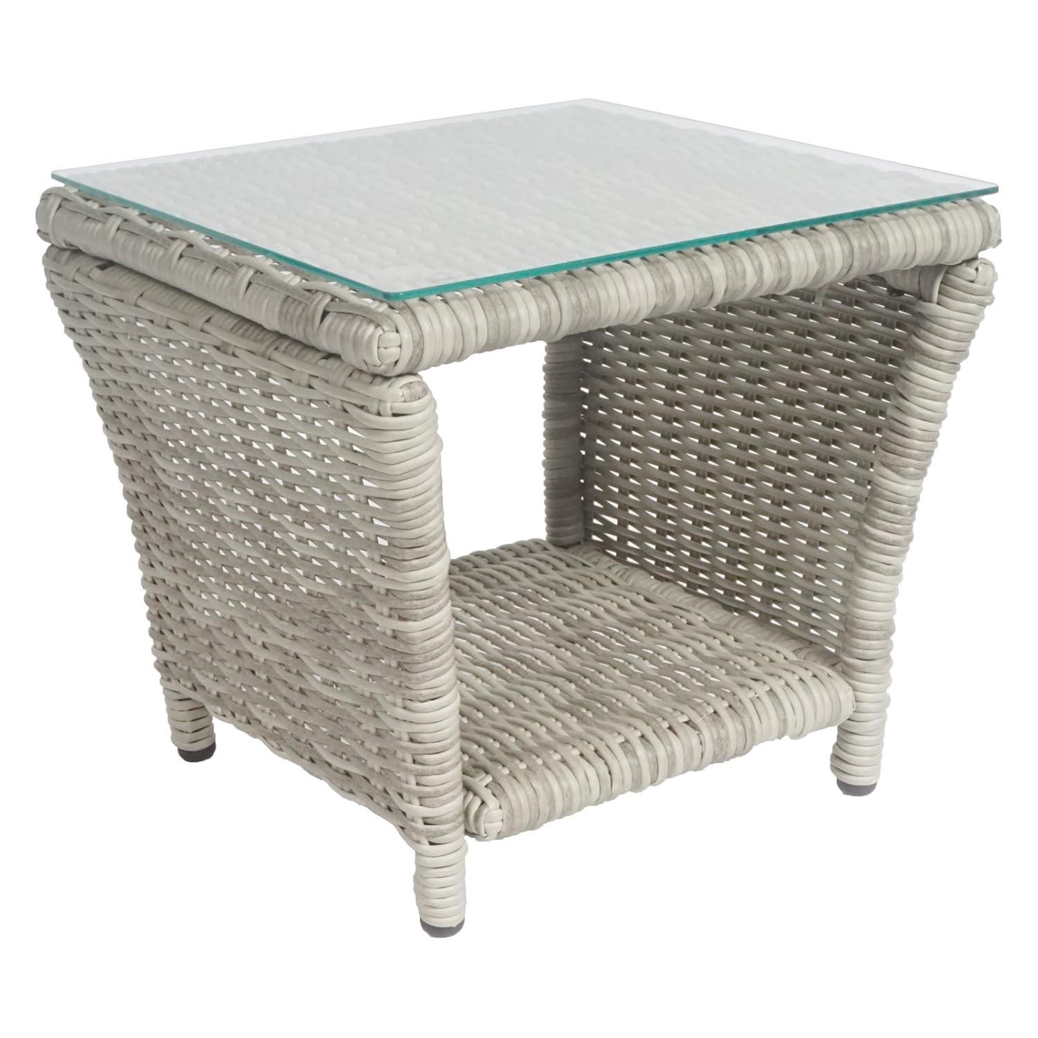 Elle Decor Vallauris 3-Piece Outdoor Reclining Chair Set, Grey