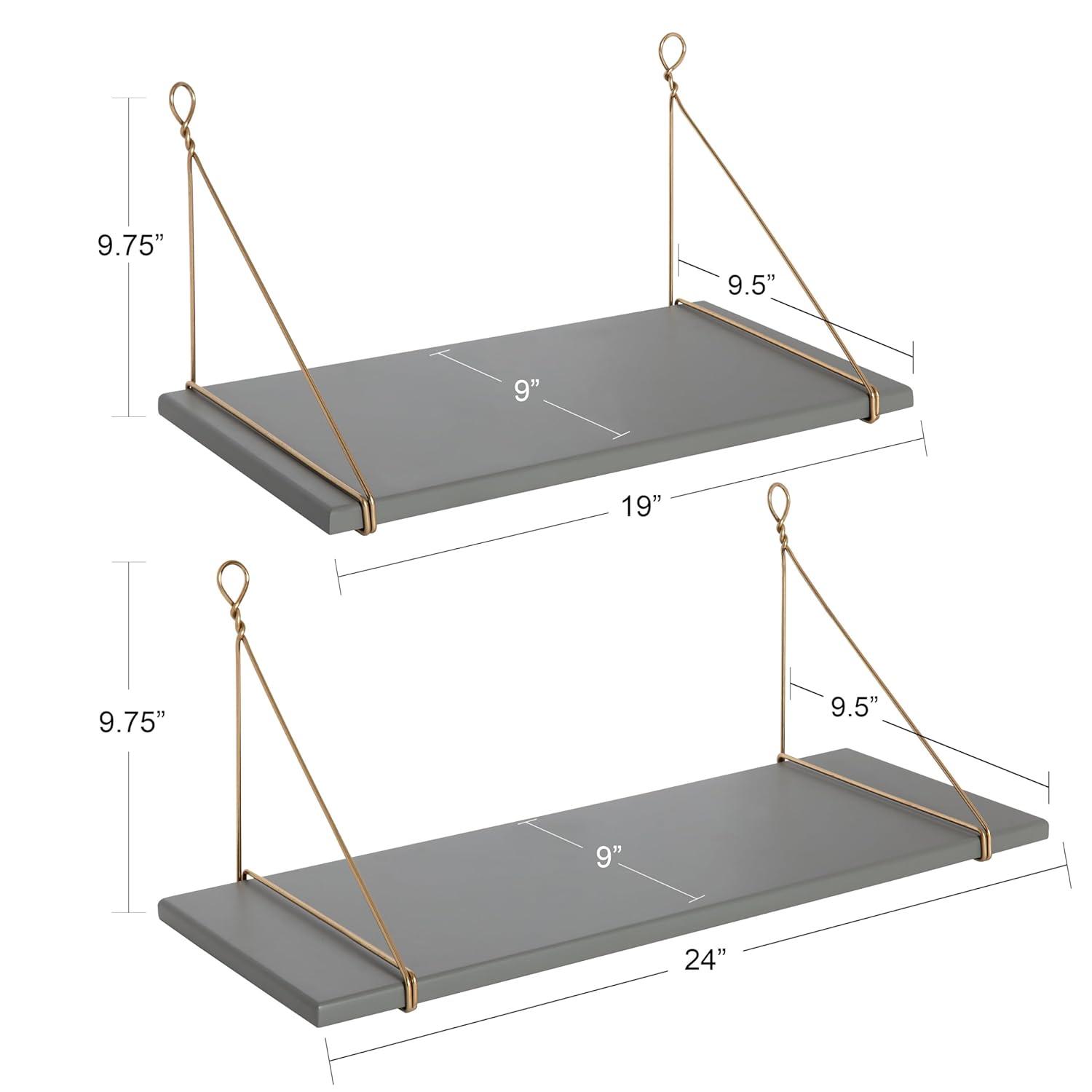Doddington 2 Piece Bracket Shelf